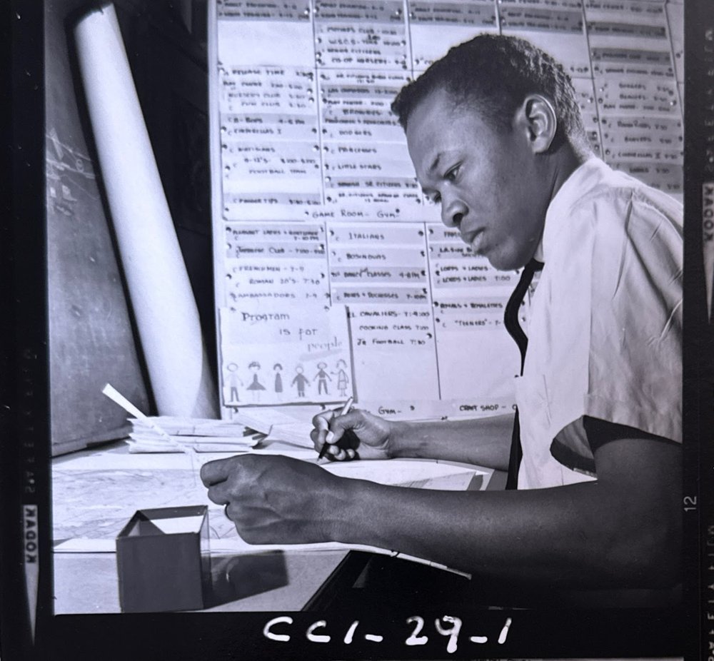 Above photo is of an unnamed social worker employed by All Nations Foundation in 1965.
CSWA collection #0421. Click on the image to see more images from this collection.