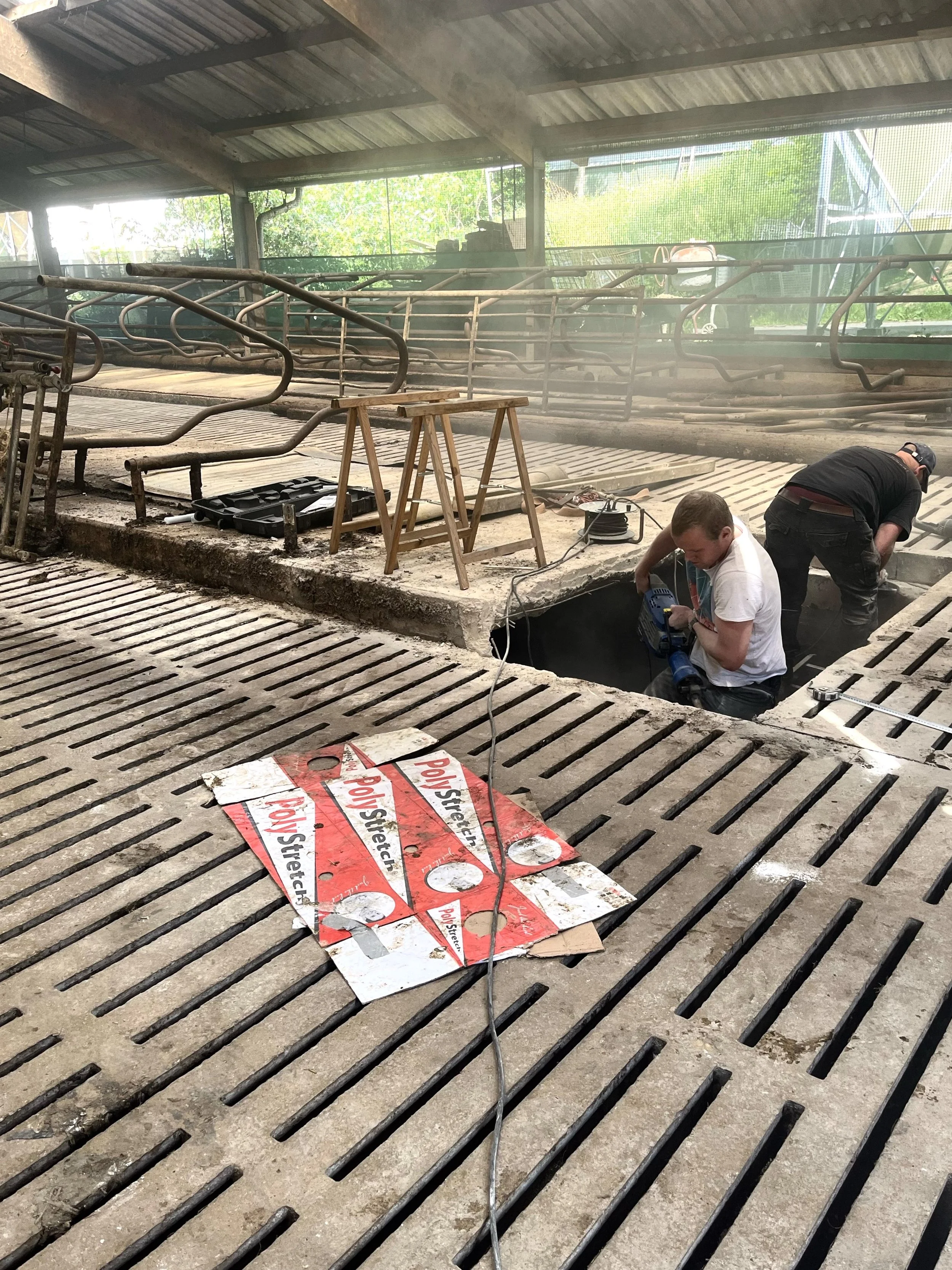 Umbau unseres Kuhstalls