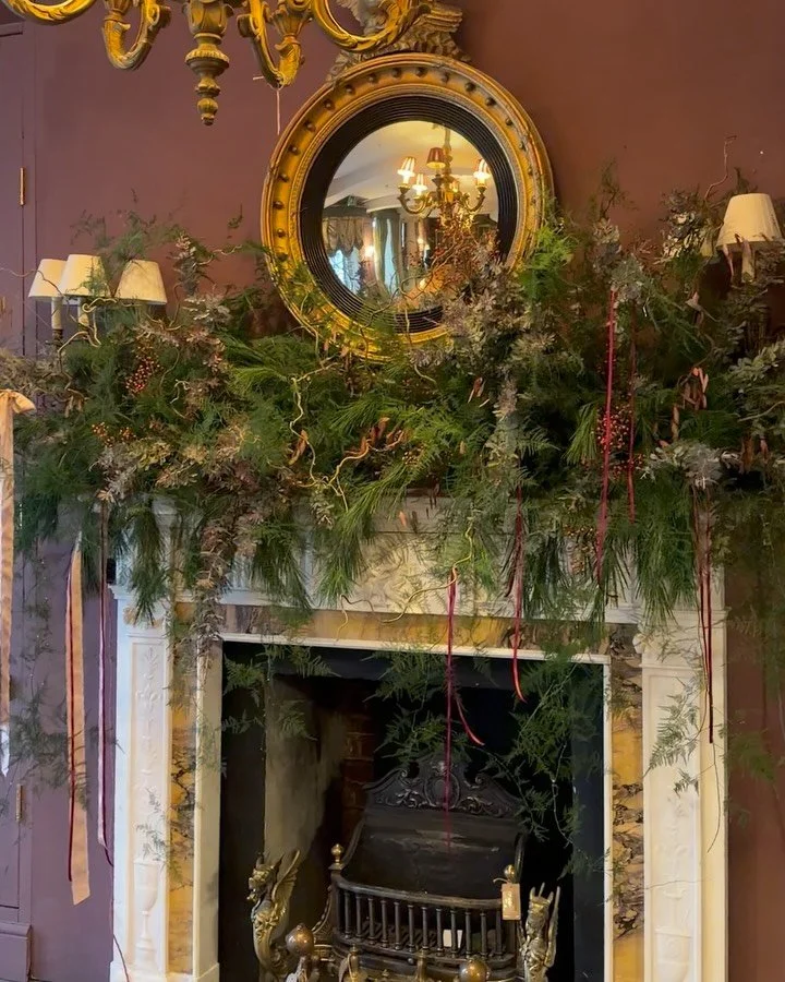 Moodiest and winteriest of fireplaces for @sidemen at our beautiful friends venue @brunswickhouseevents ✨ 

Our last job of the year 🥲