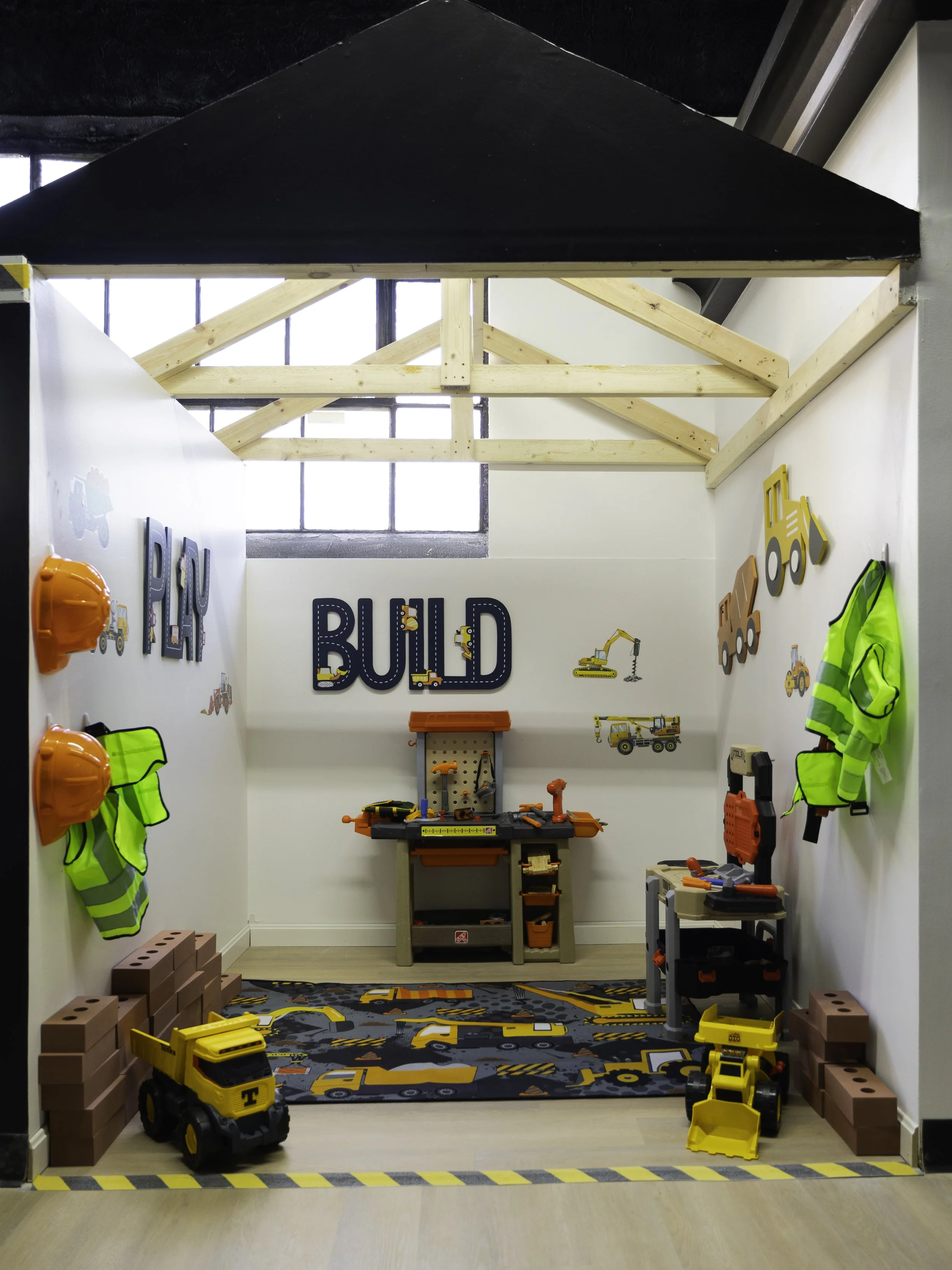 Party setup for toddlers