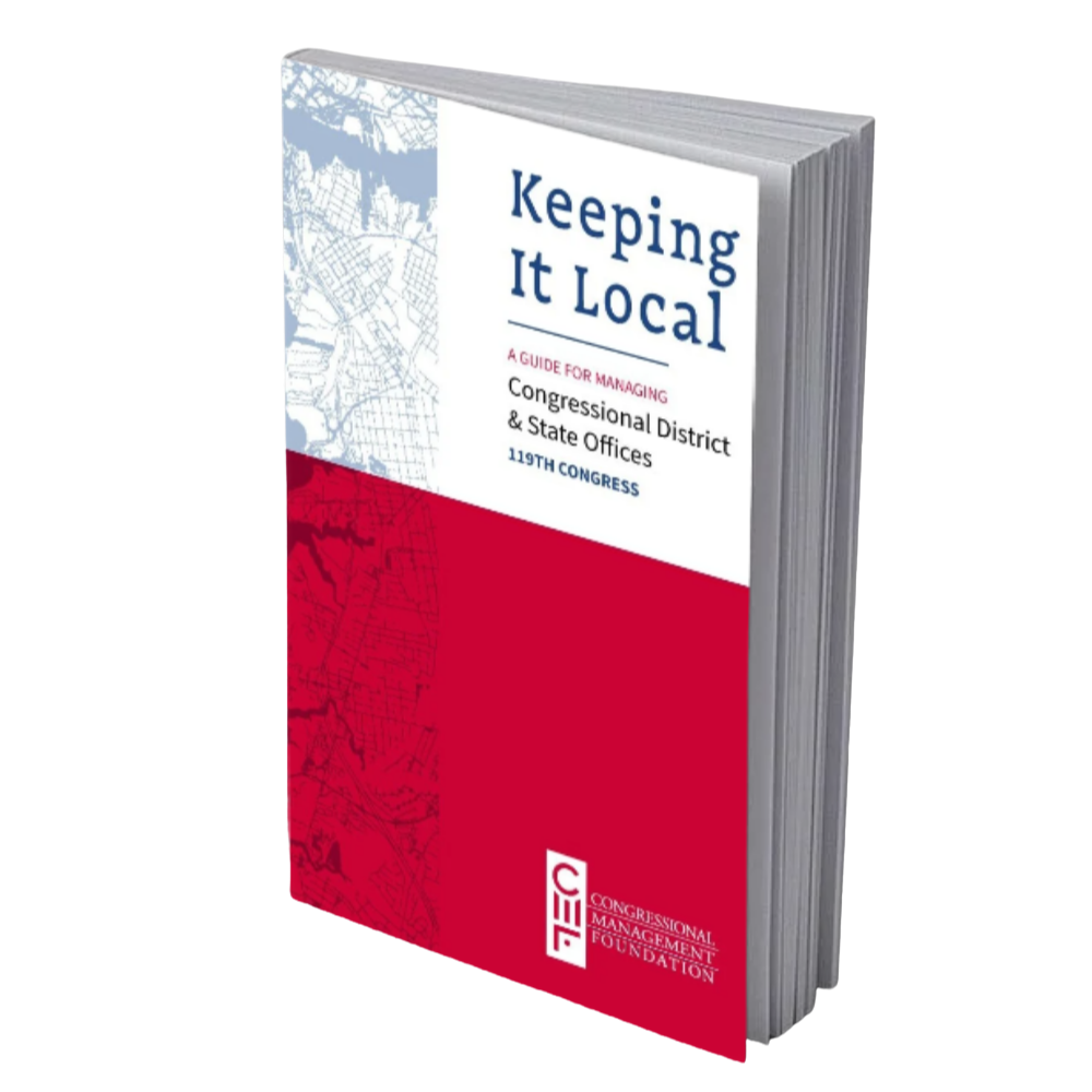 Keeping It Local — Congressional Management Foundation