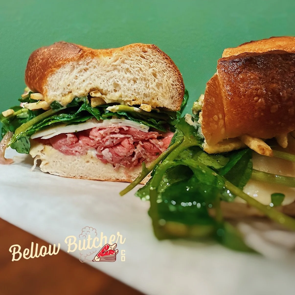 Two new steakhouse-inspired sandwiches just hit the menu 🥩🏠:

🤬The Mad Zach
Named after an unforgettable voicemail (thanks, Zach!).
House-roast beef, pickled red onions, watercress, crispy potato sticks, au poivre aioli, and fontina. Bold. Loud. Z