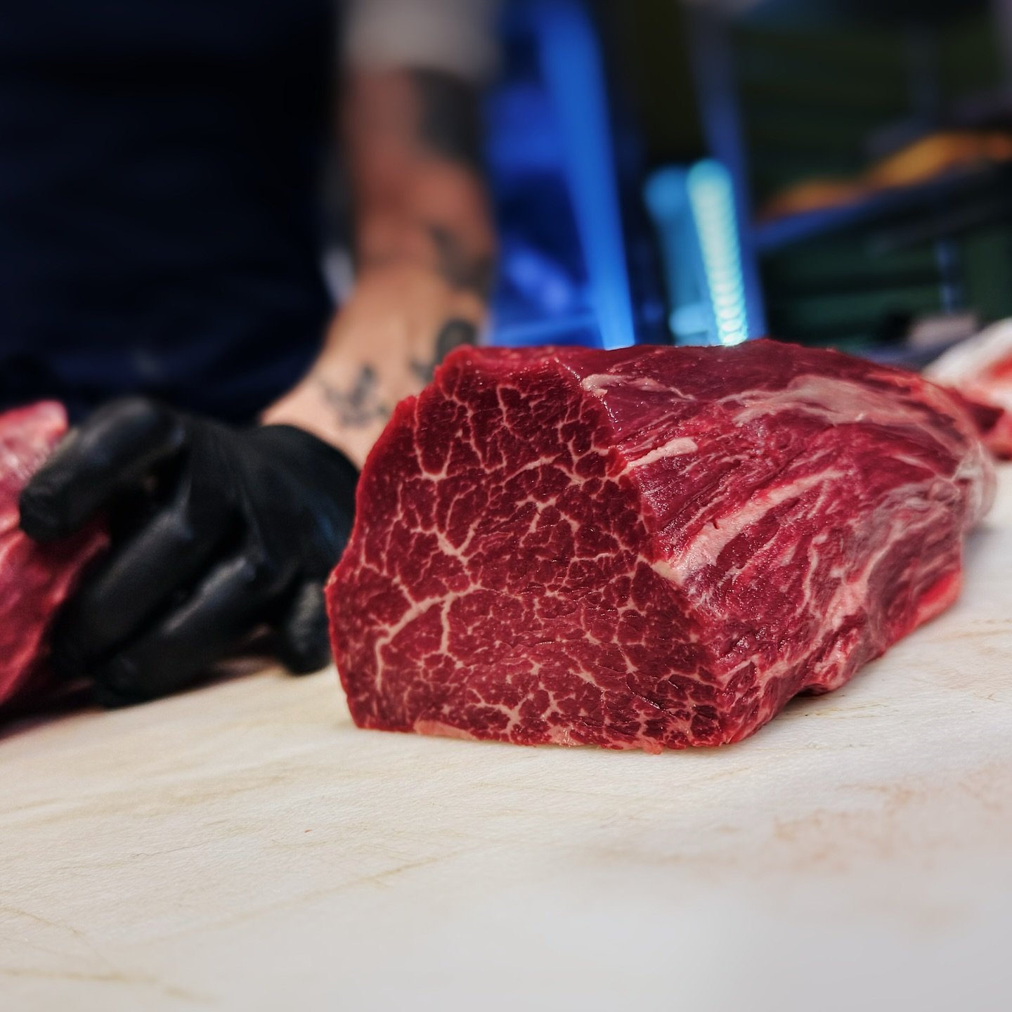 Australian Wagyu Filets just hit the case. 

These baddies are what happens when tenderness meets next-level marbling. Each cut is laced with a snowflake-like fat that melts as it cooks, basting the steak from the inside out. The result is a filet th