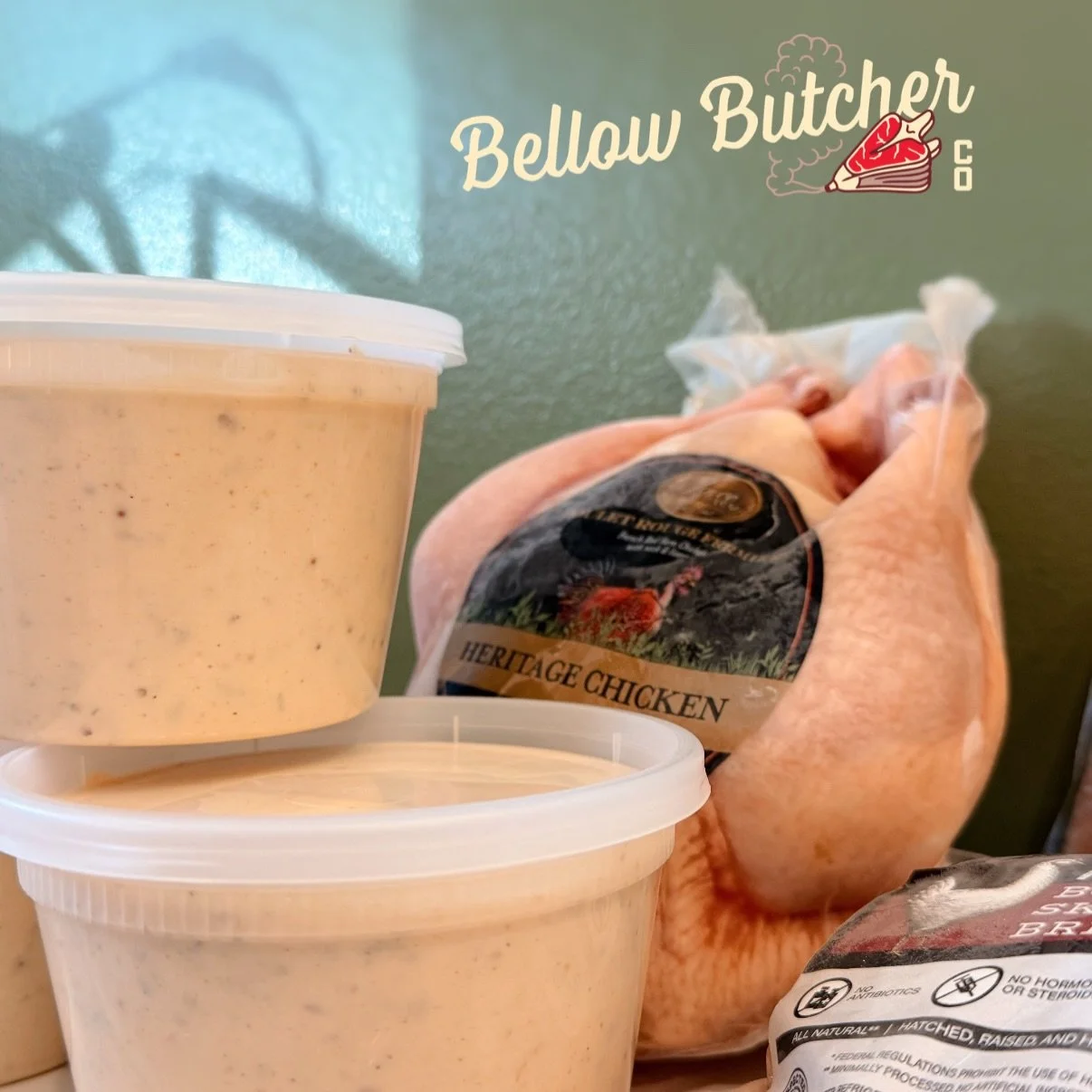 BBQ Sauce just entered the chat. 

This Sage White BBQ Sauce just dropped and it&rsquo;s built for the grill. Creamy, tangy, with that signature Alabama-style kick and a subtle sage handshake. It&rsquo;s made to cling to grilled &amp; smoky chicken, 