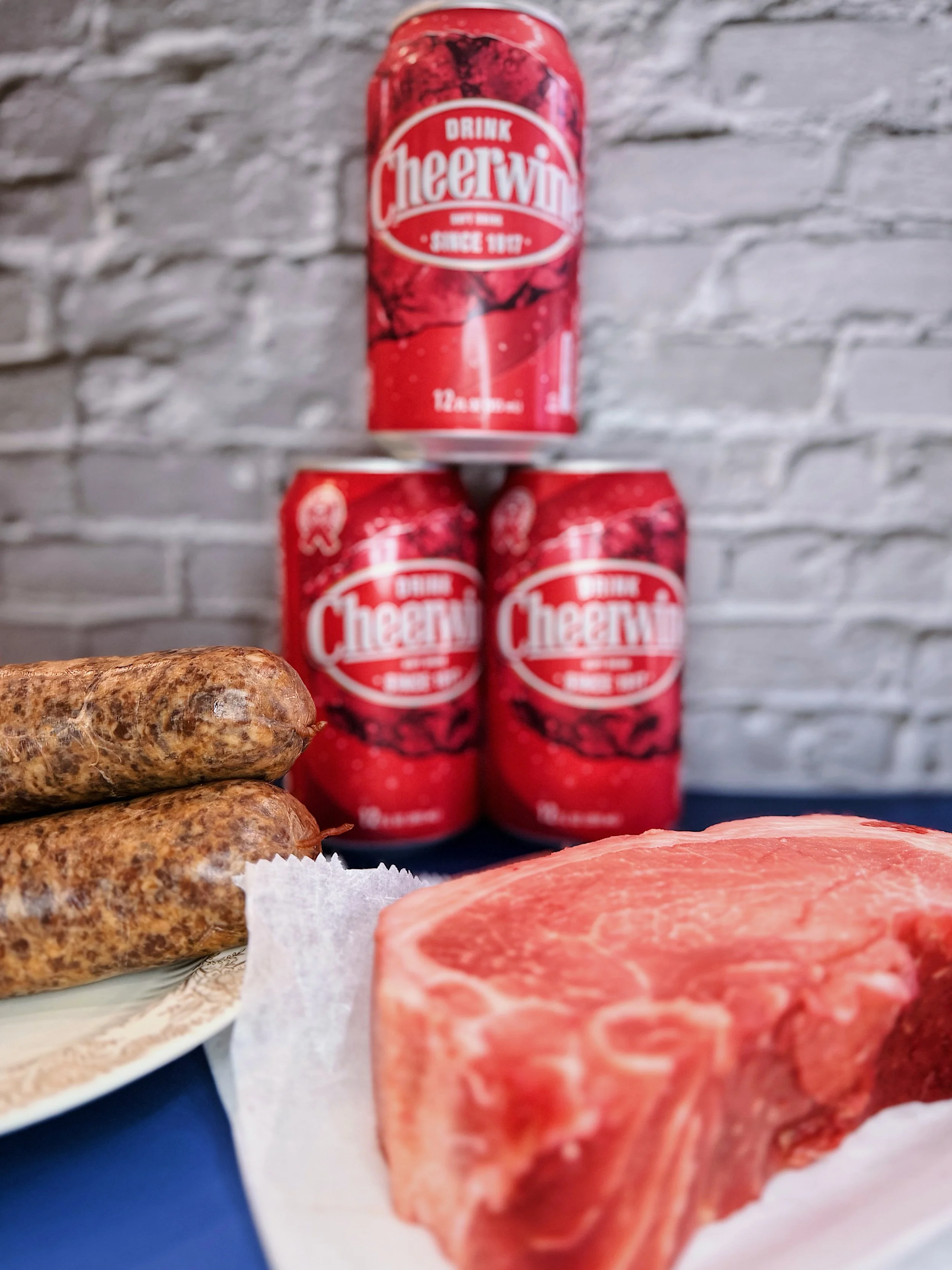 We&rsquo;re in our Cheerwine Era over at the butcher shop.

Our Cheerwine Brined Pork Chops have been flying outta the case 🐷🪽 plus our new Cheerwine Char Siu Pork Sausages have been added to the mix. A lil sweet, a lil savory, and just as tasty as