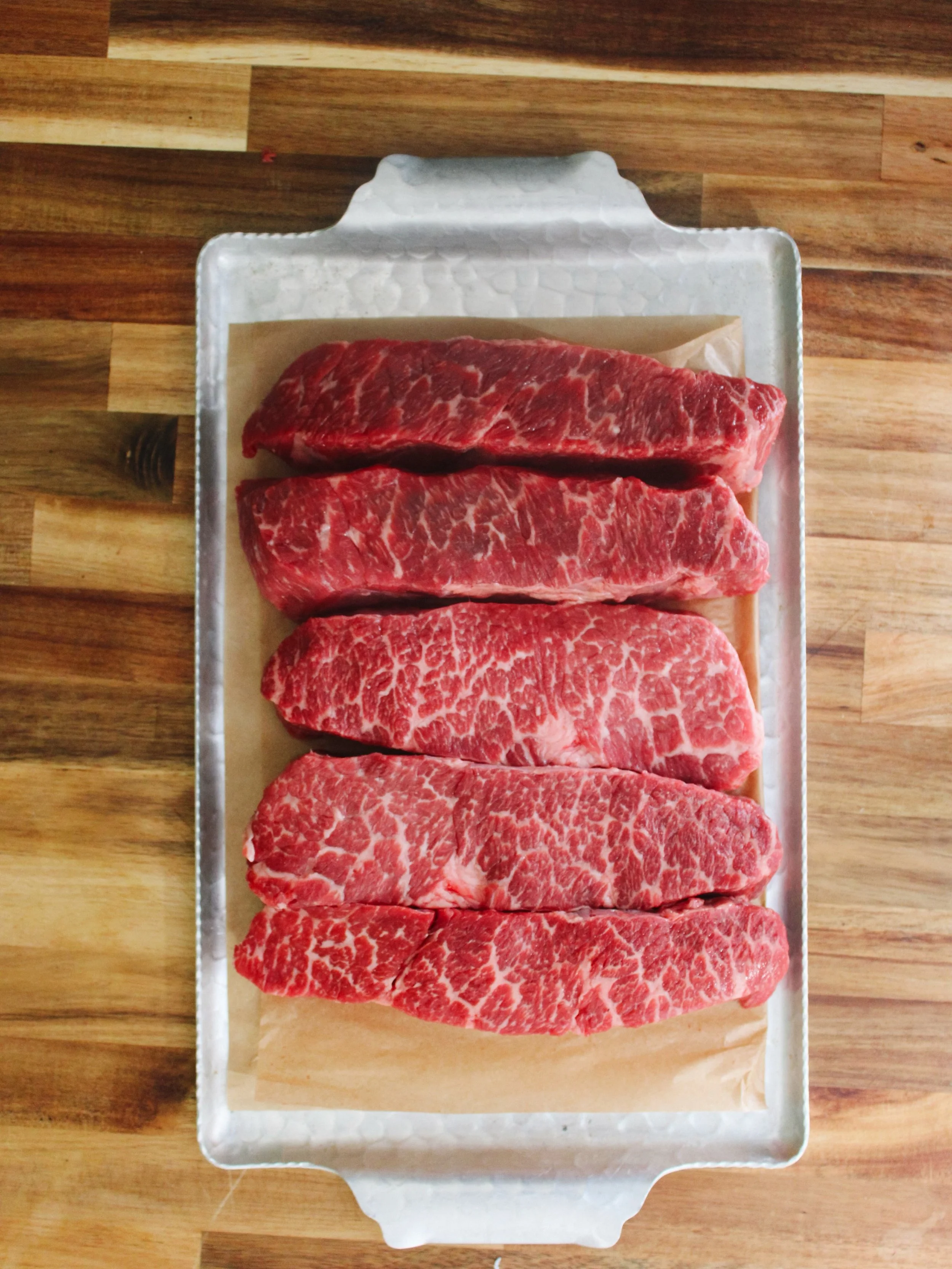 A little reminder about what matters to us.

We chose DemKota Ranch for our beef because the quality is exceptional, but it was equally as important to us that they process their own beef at their facility in Aberdeen, South Dakota.

Their cattle are