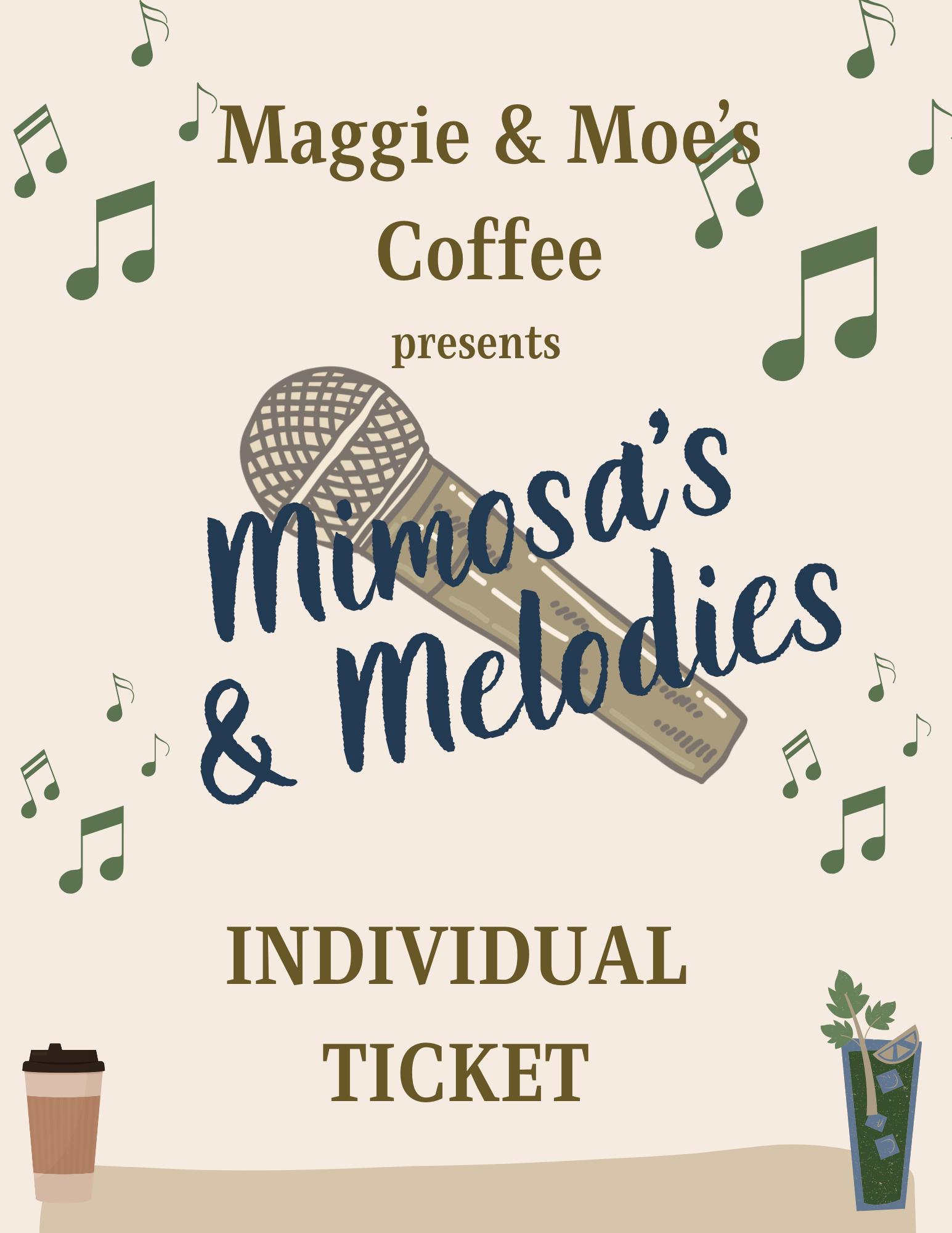 Individual Mimosas & Melodies Event Ticket
