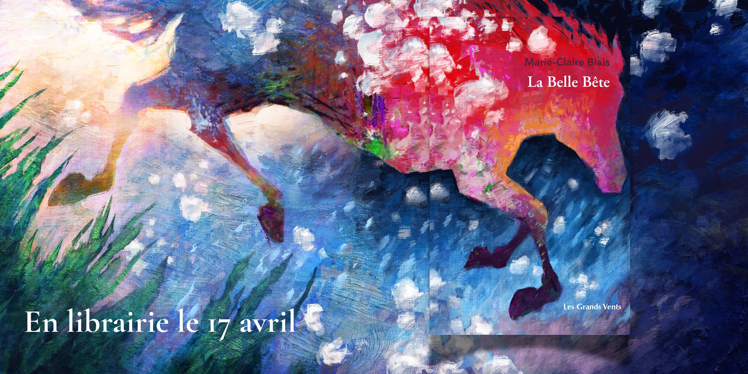 Bannière avec la couverture du roman de Marie Clair Blais La Belle Bête