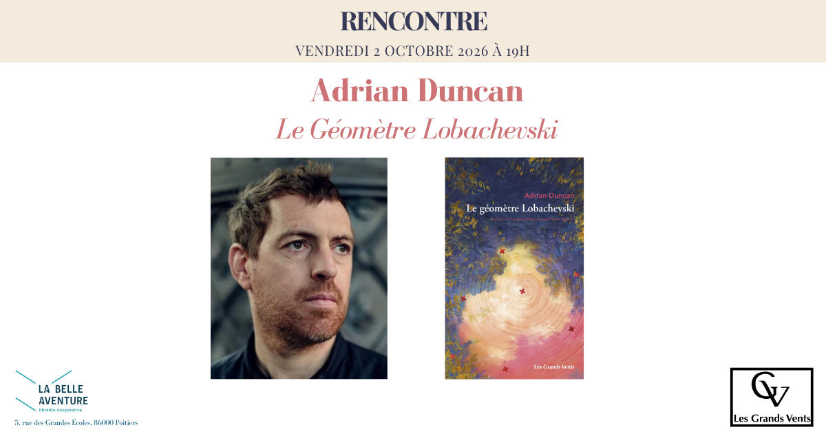 Rencontre Adrian Duncan - Poitiers