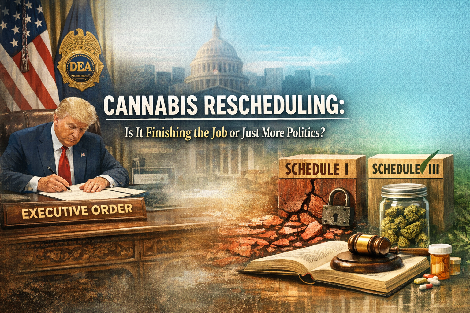 Trump’s Executive Order on Cannabis Rescheduling: What It Actually Does — and Why This Feels Familiar