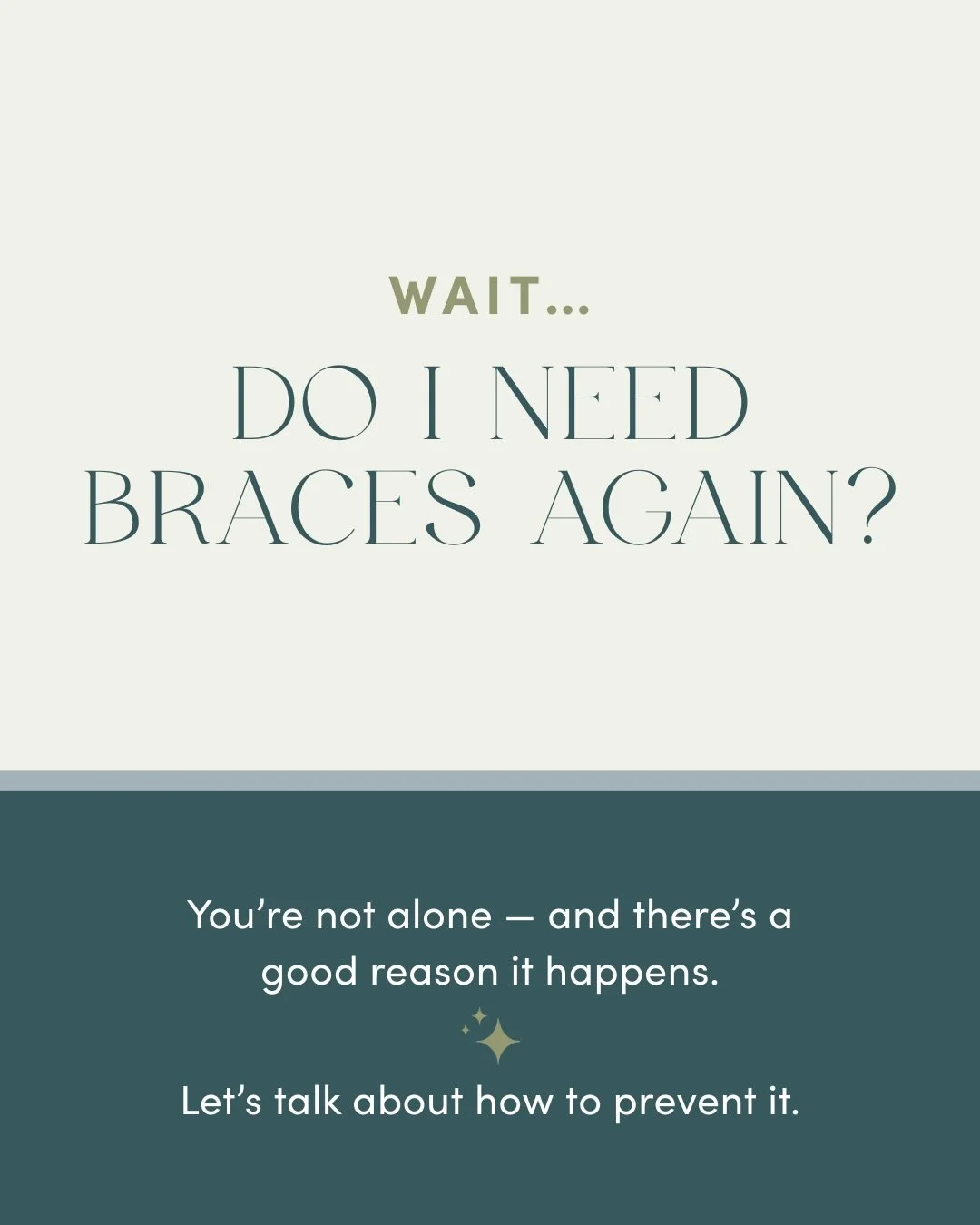 Wondering why your teeth feel just a little off lately? You&rsquo;re not imagining it, even after braces, shifting can happen (hello, mesial drift 👋). 

Between sweet treats, busy schedules, and maybe forgetting your retainer during holiday travels 