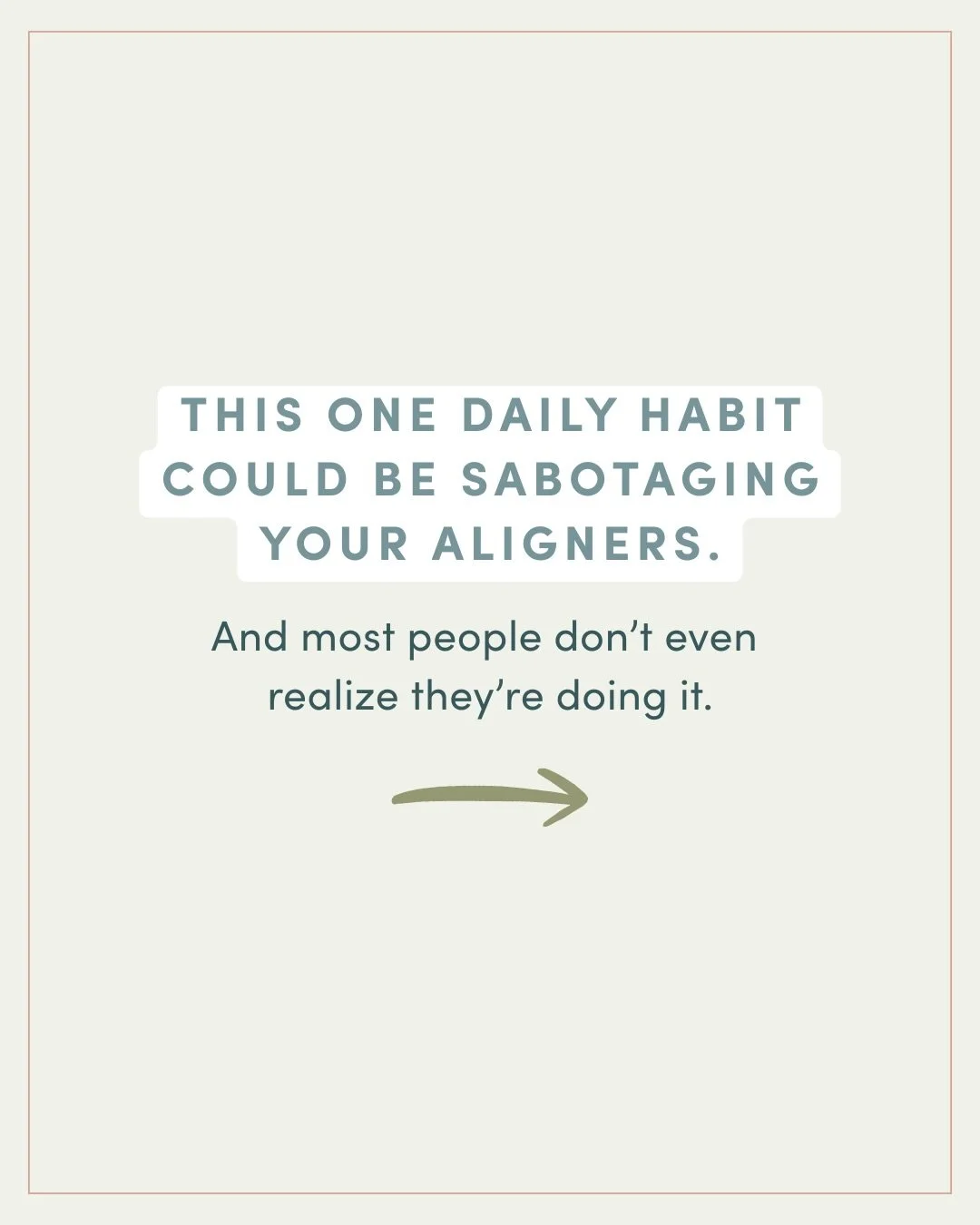 ✨ Aligner wearers, take note! ✨
That morning coffee or mid-day soda might be doing more harm than you think - especially if you&rsquo;re sipping with your trays in 😬

From staining and warping to trapped sugar and acid (hello, cavities 😢), it&rsquo