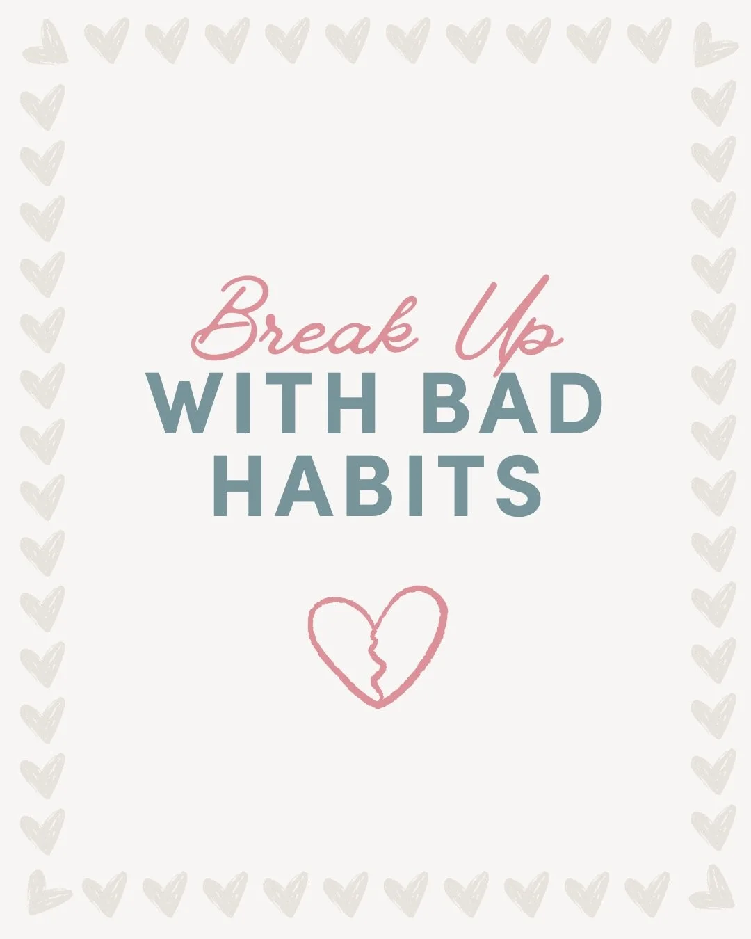 💔 Break up with bad habits.
This Valentine&rsquo;s, we&rsquo;re encouraging our patients to dump the habits that don&rsquo;t love their smiles back 😉
 
Think:
❌ Forgetting retainers
❌ Skipping flossing
❌ Chewing ice or biting pens
❌ Sipping soda or