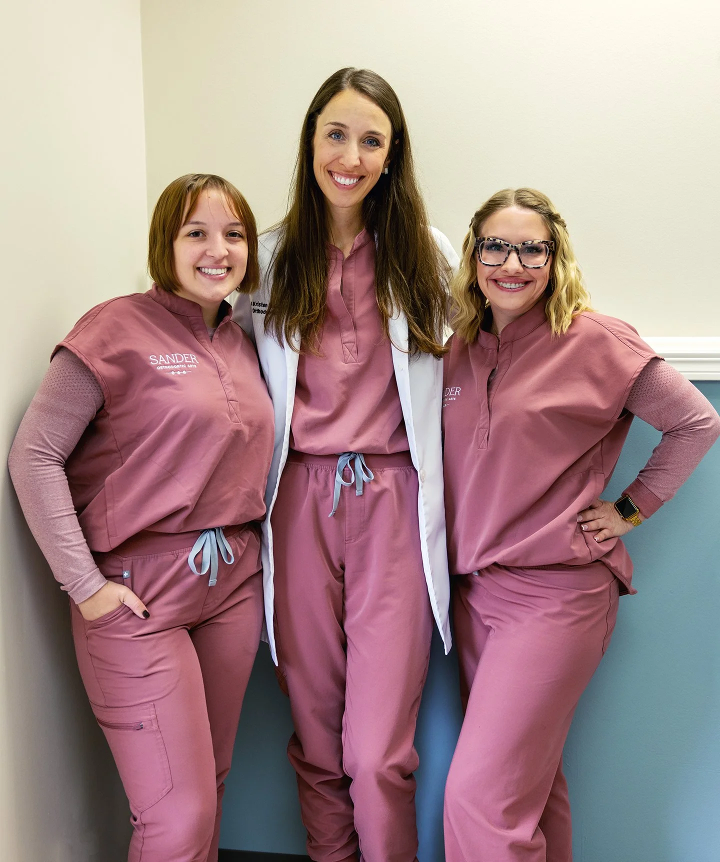 Family visiting a Wichita orthodontist for children's braces consultation