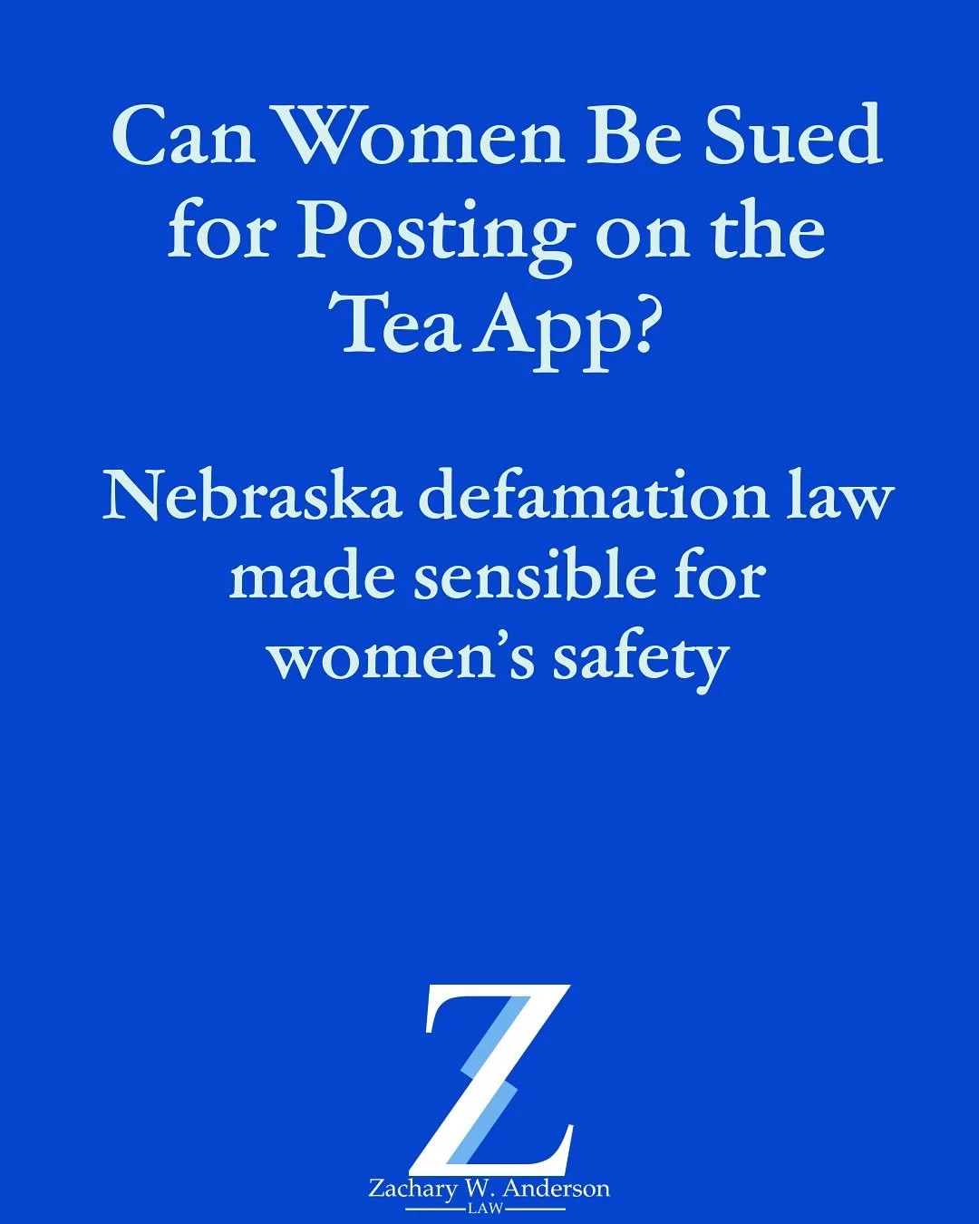 Can you actually get sued for sharing a bad experience on the Tea App?
Short answer: Yes, anyone can sue. But that doesn&rsquo;t mean they&rsquo;ll win&mdash;or that you did anything wrong.

In Nebraska, truth and honest opinion are powerful legal de