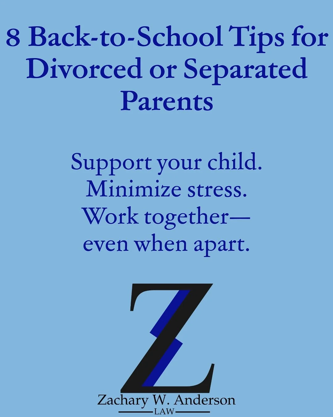 Back-to-school season hits differently when you’re co-parenting.
Two homes. One kid. A dozen moving pieces. It’s a lot—and it’s okay if it doesn’t feel seamless.
These 8 tips are for divorced or separated parents trying