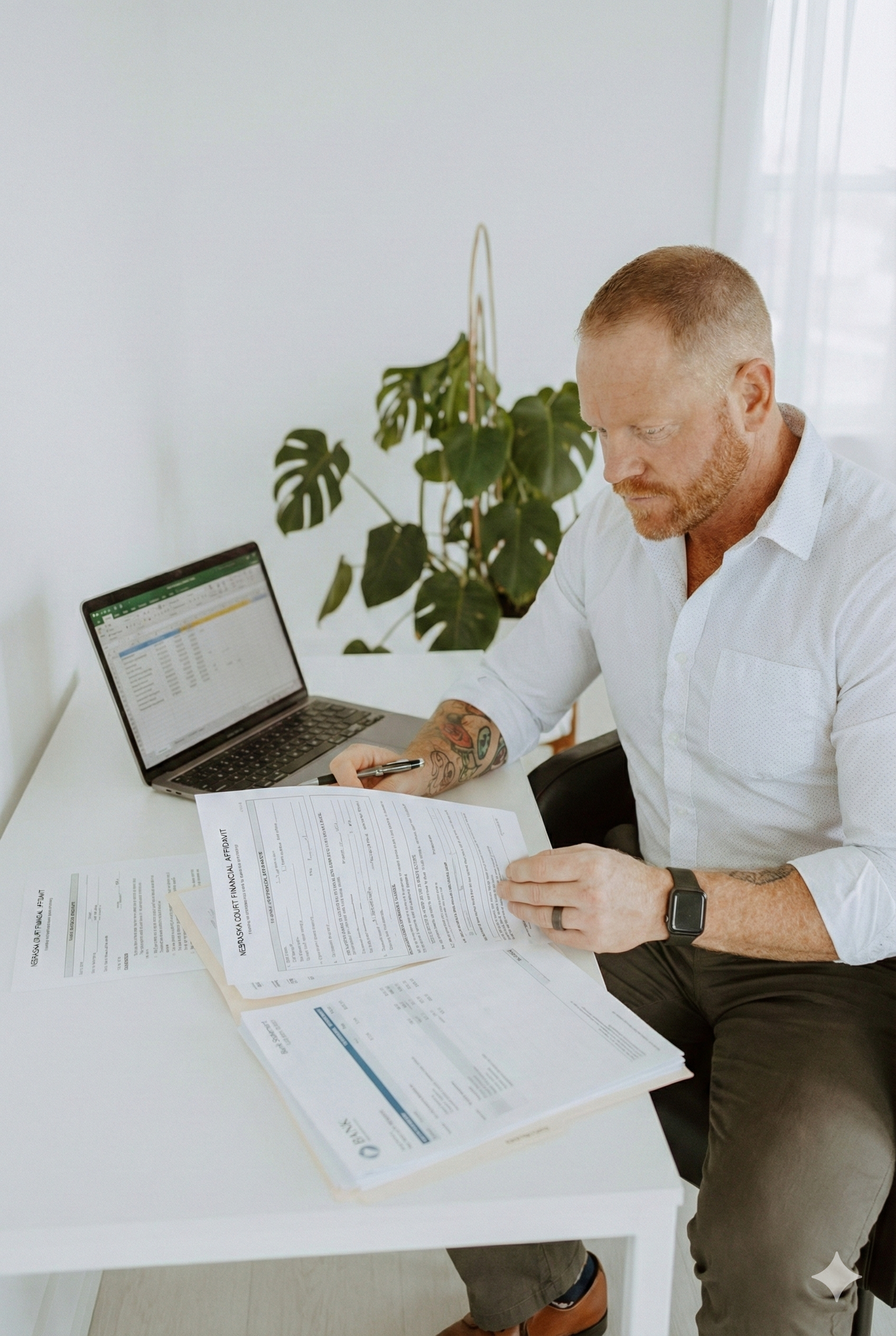 What financial documents do you need for a Nebraska divorce?