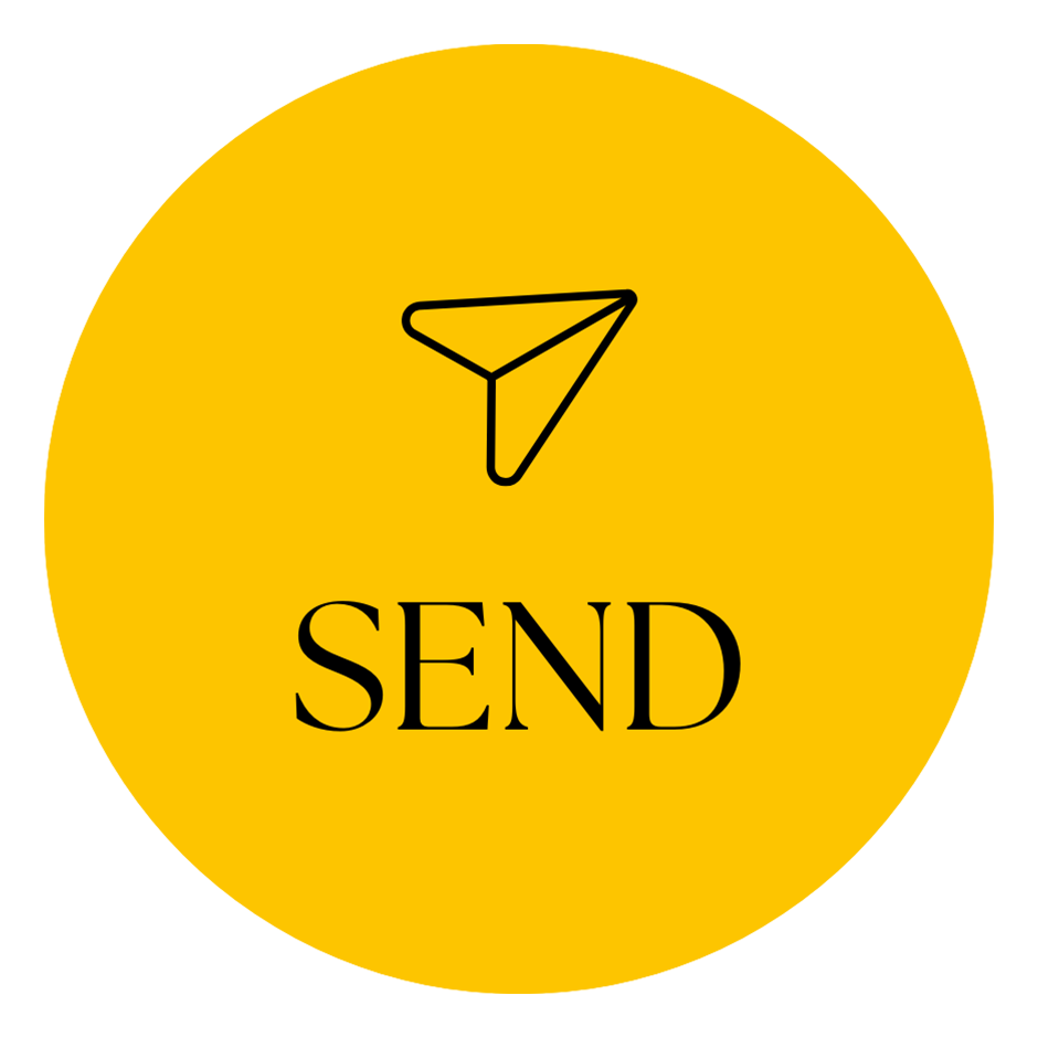 Send-ikon gul