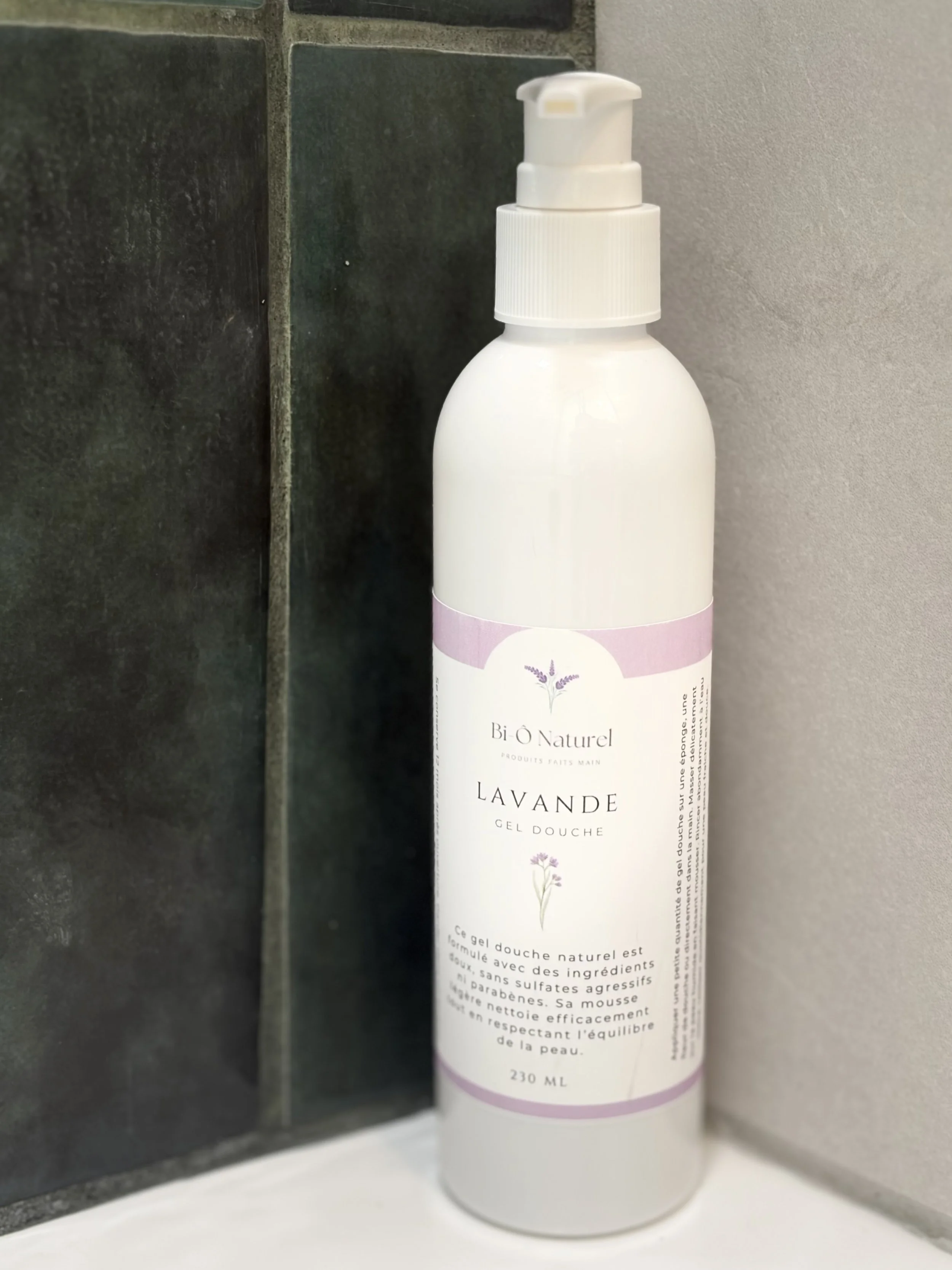 Gel douche à la Lavande 230 ml