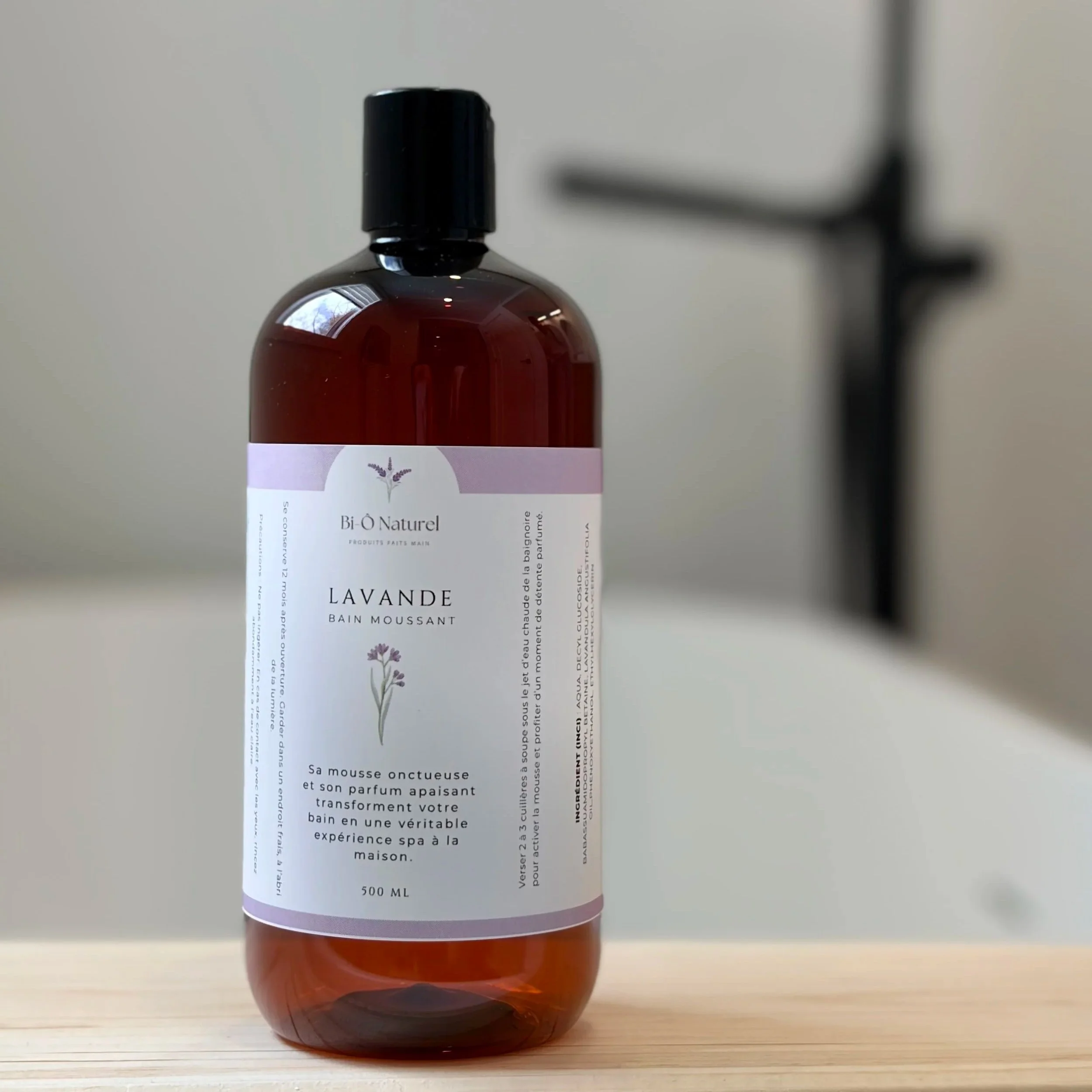 Bain moussant à la Lavande 500 ml