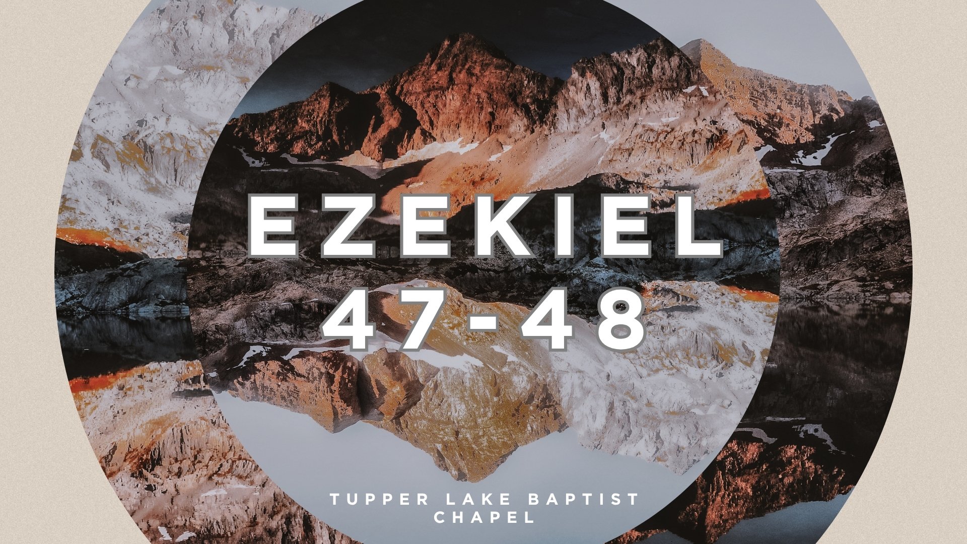 Ezekiel Bible Study
