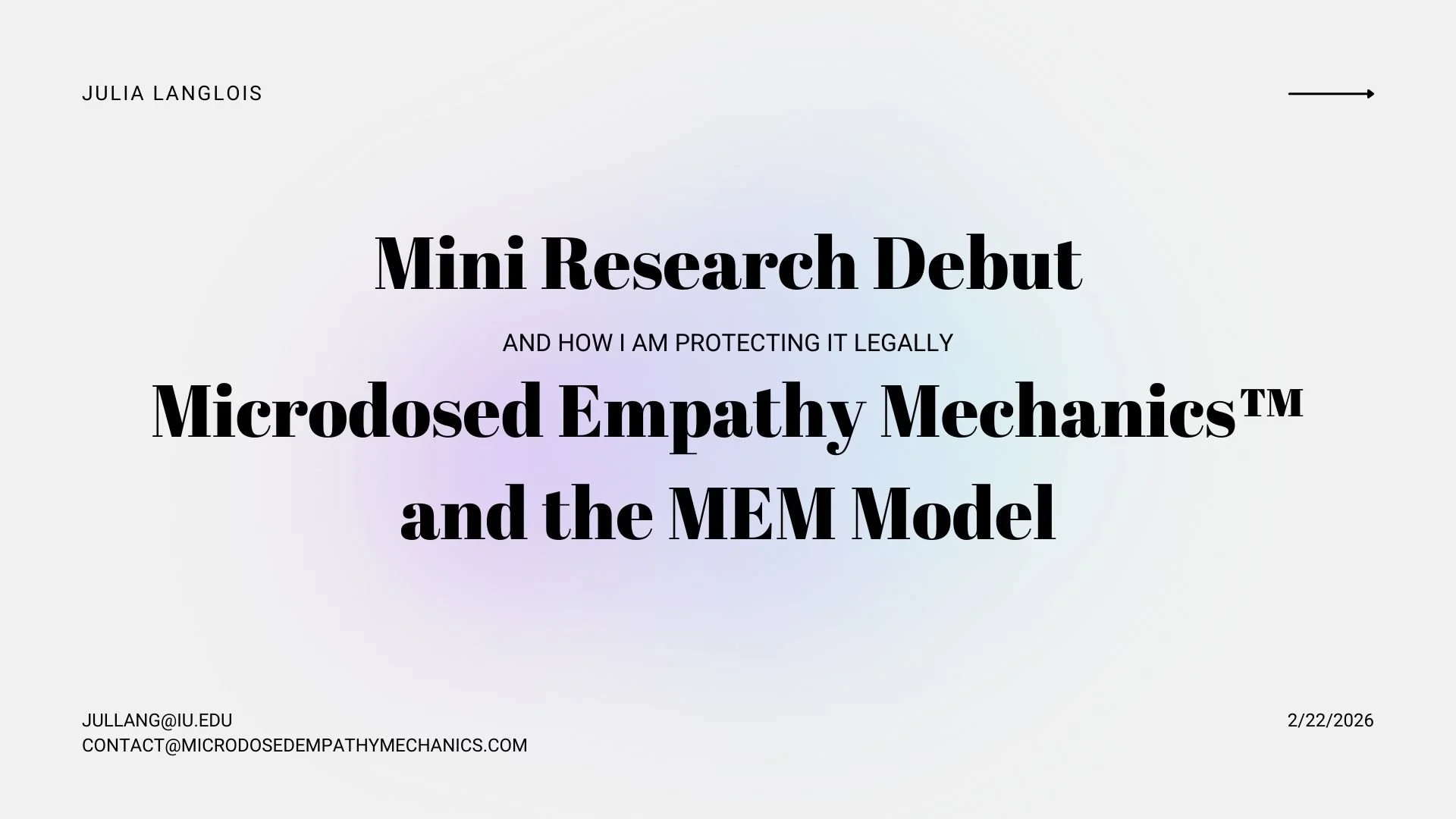 Guest Speaker Presentation in Dr. Curtis Bonk's Emerging Learning Technologies Part Two