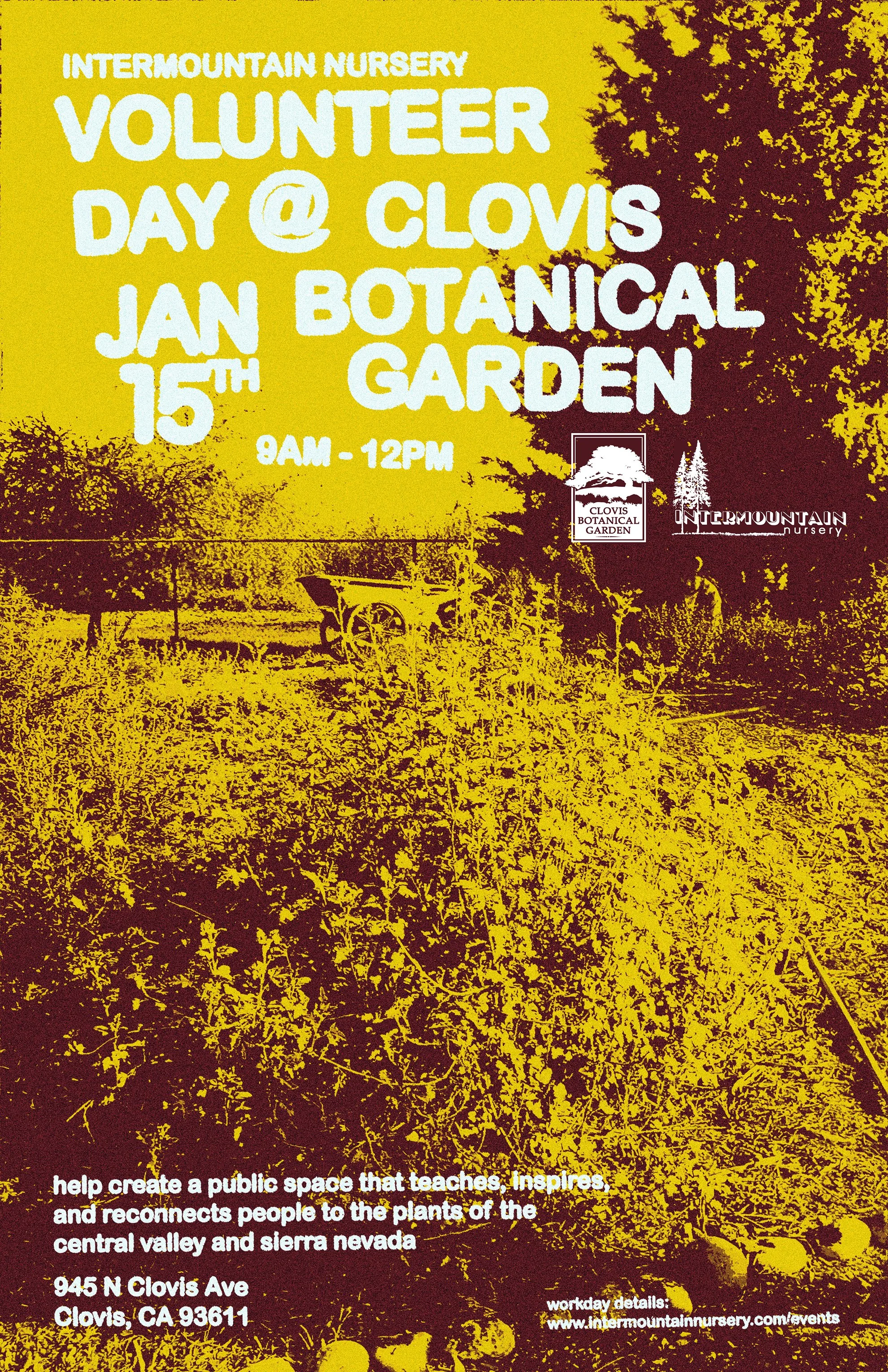 Volunteer Work Day at Clovis Botanical Garden