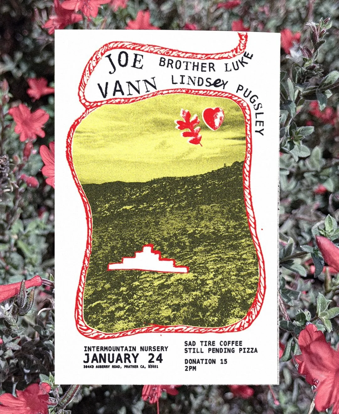 Weekend at Intermountain 🌿 
Saturday, January 24th  Live music is back this weekend! Our winter folk gathering in collab with Lindsey Pugsley starts from 2PM into the afternoon golden hour 🌼

Music from @brother_luke_and_the_comrades , @linpugs, @j