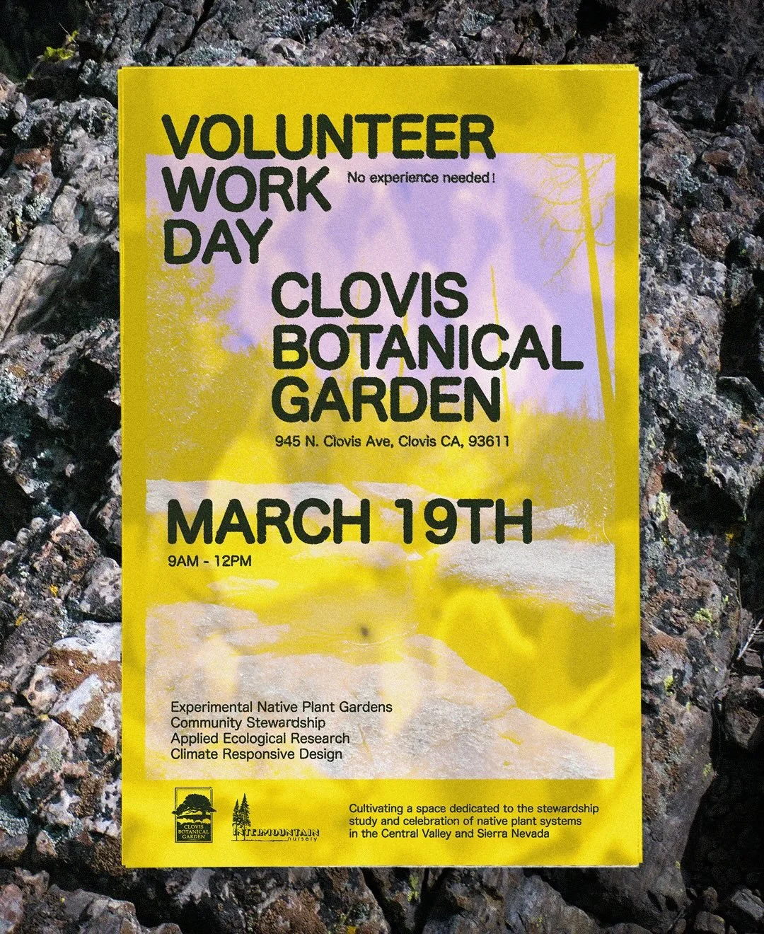 VOLUNTEER DAY 💪

See you all tomorrow for another beautiful day of volunteer work in the native plot with @clovisbotanicalgarden 

We&rsquo;ll be continuing our restoration and planting work with friends and community as well as preparing the future