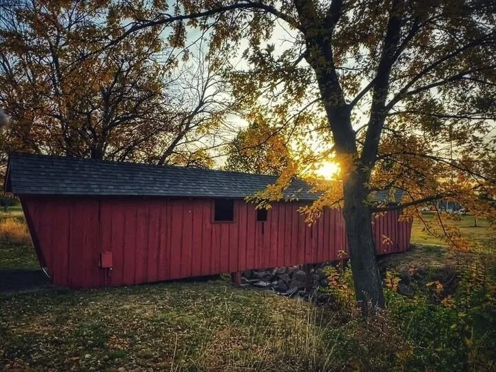 Red Bridge in Centennial Park
