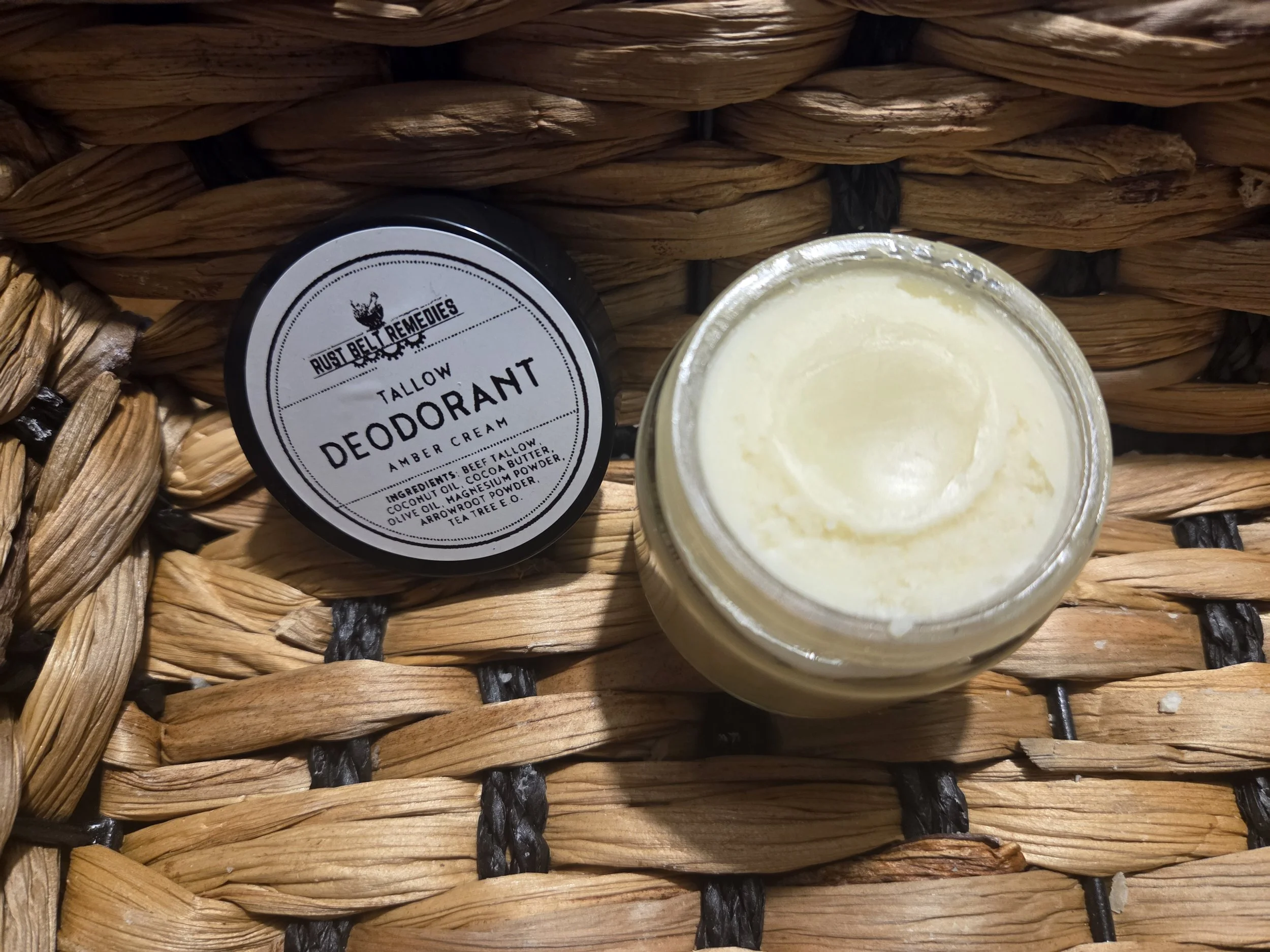 Tallow Deoderant Cream