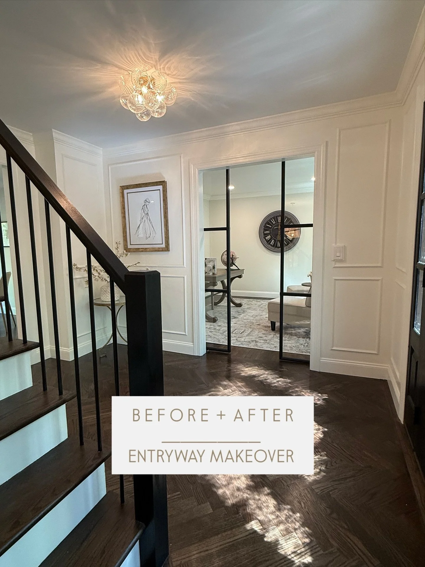 You only get one chance to make a first impression✨

This entry at The House on Long Pond was dark, closed-off, and unwelcoming &mdash; everything a front entry should NOT be. We changed the feeling without changing the footprint.

What made the diff