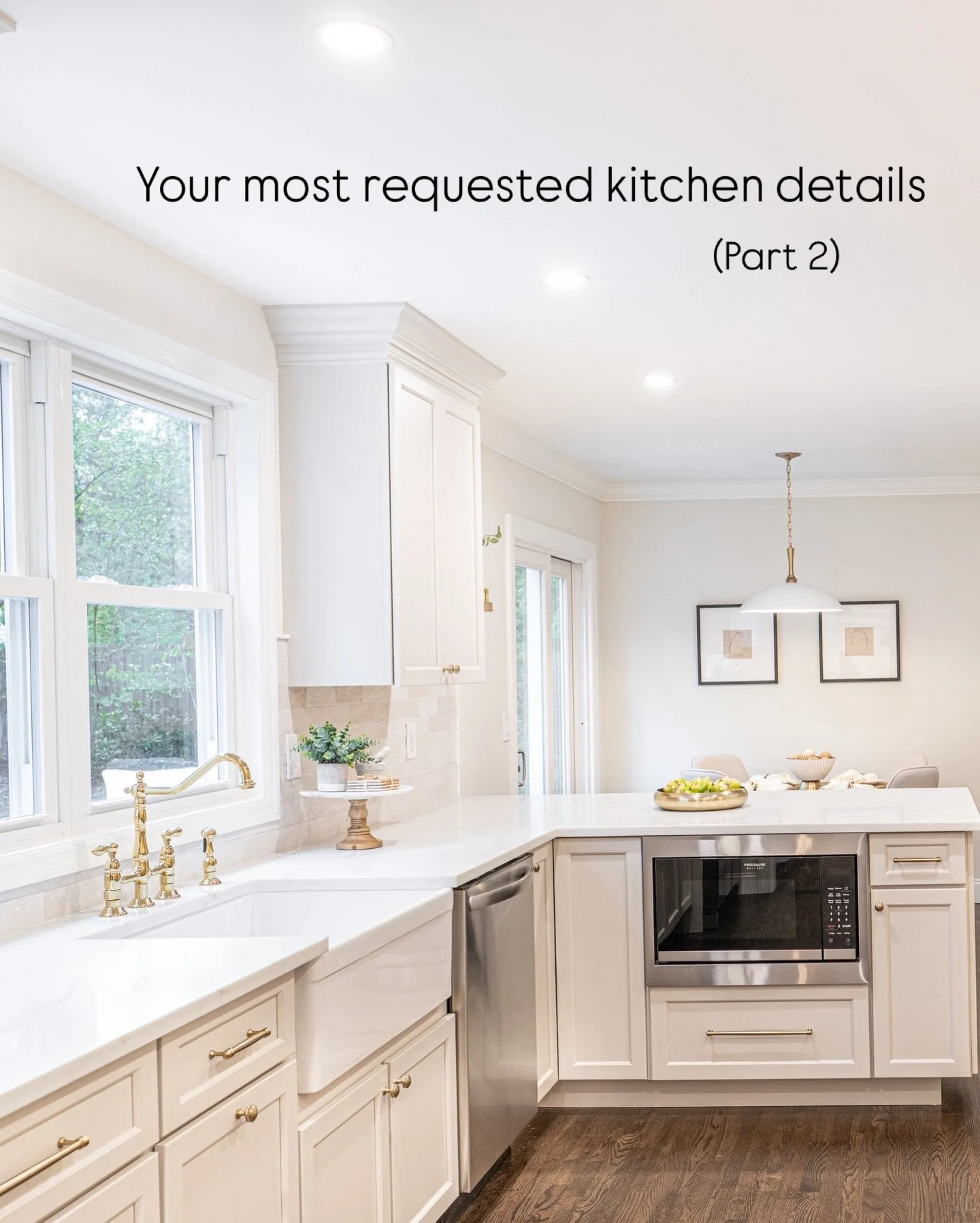 This kitchen at the House on Long Pond has been getting a lot of attention&mdash;and for good reason. It&rsquo;s full of classic, thoughtful finishes that feel timeless, warm, and livable.

So many of you have been asking about the details, so I&rsqu