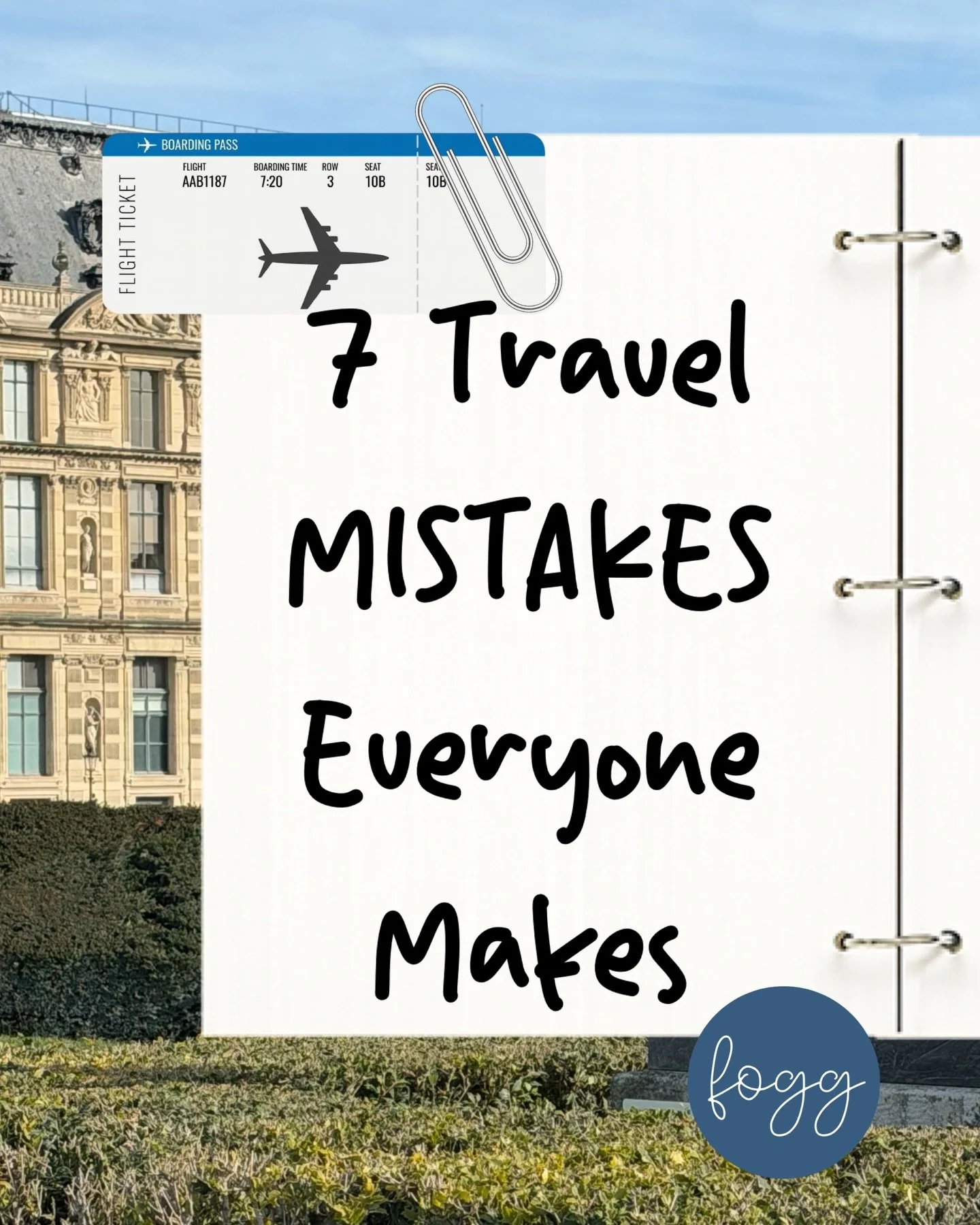 ✈️ 7 travel mistakes everyone makes
Overpacking, last-minute bookings, expired passports&hellip; we&rsquo;ve all done it 😅
 The difference? Planning smart.
Save this before your next trip 📌

✨ Travel should feel easy, not stressful.

Plan everythin