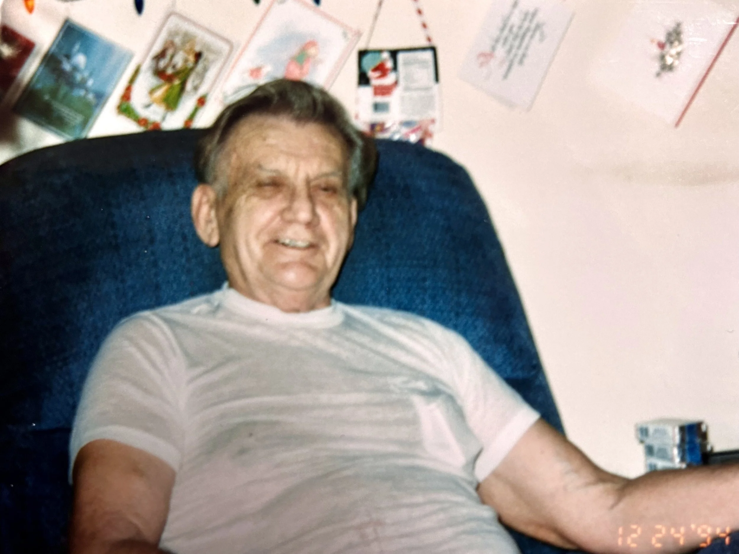 A tribute to my grandfather on Christmas Eve