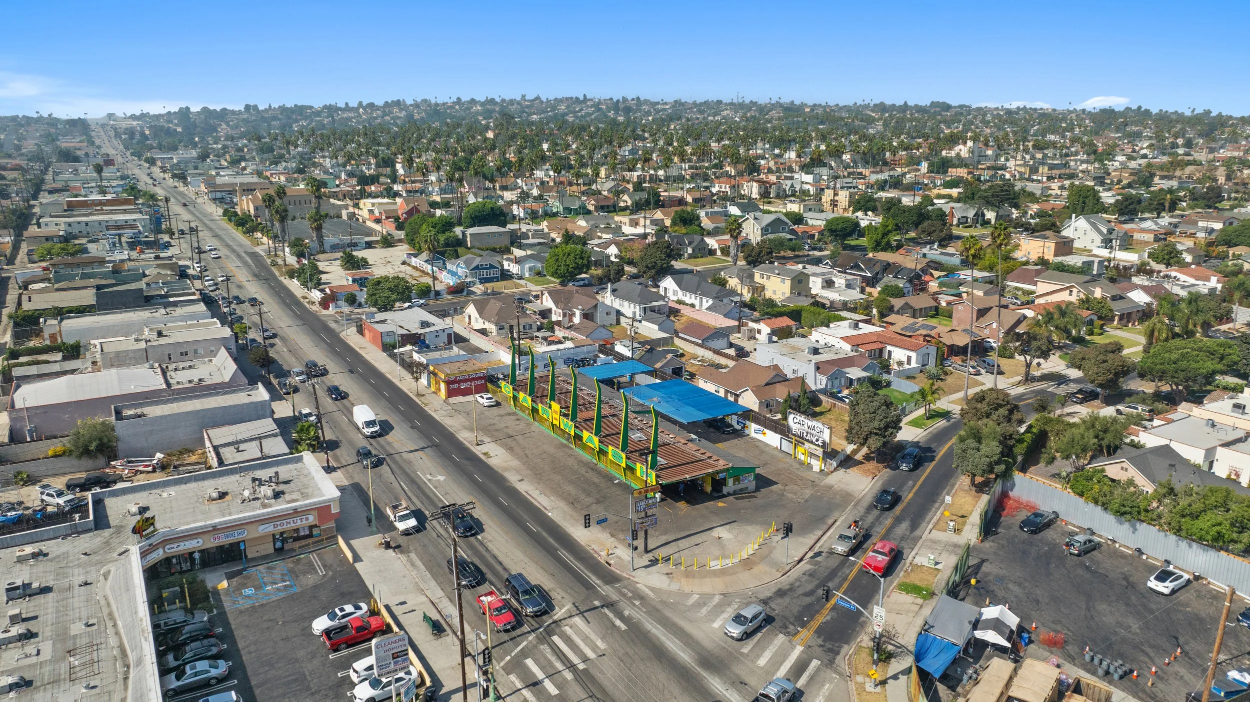 Rare Car Wash with Real Estate | Los Angeles | 3601 W Slauson Ave