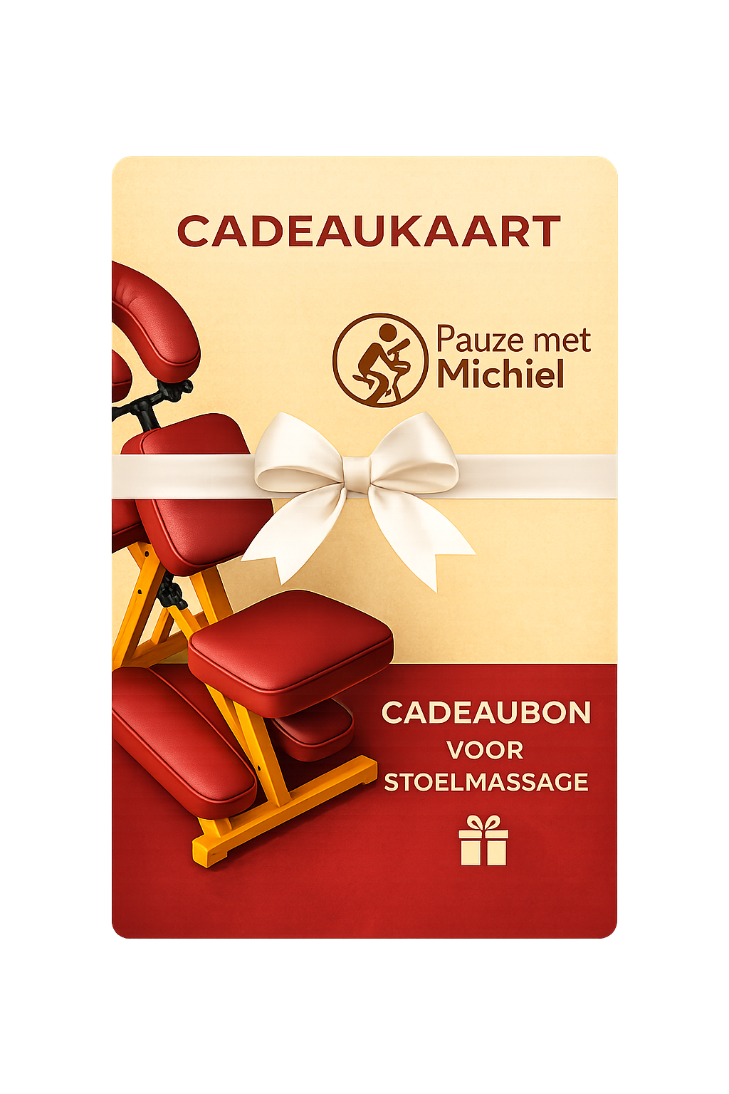 Geef een stoelmassage cadeau