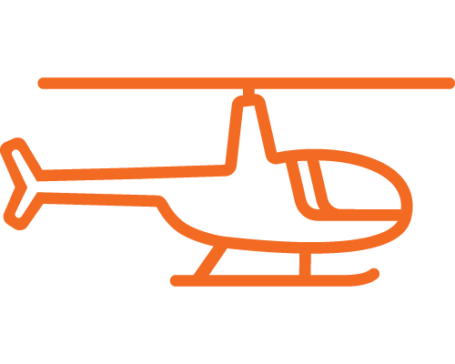 Flying Helicopter