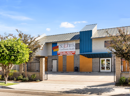 St. John's Community Wellness Center entrance
