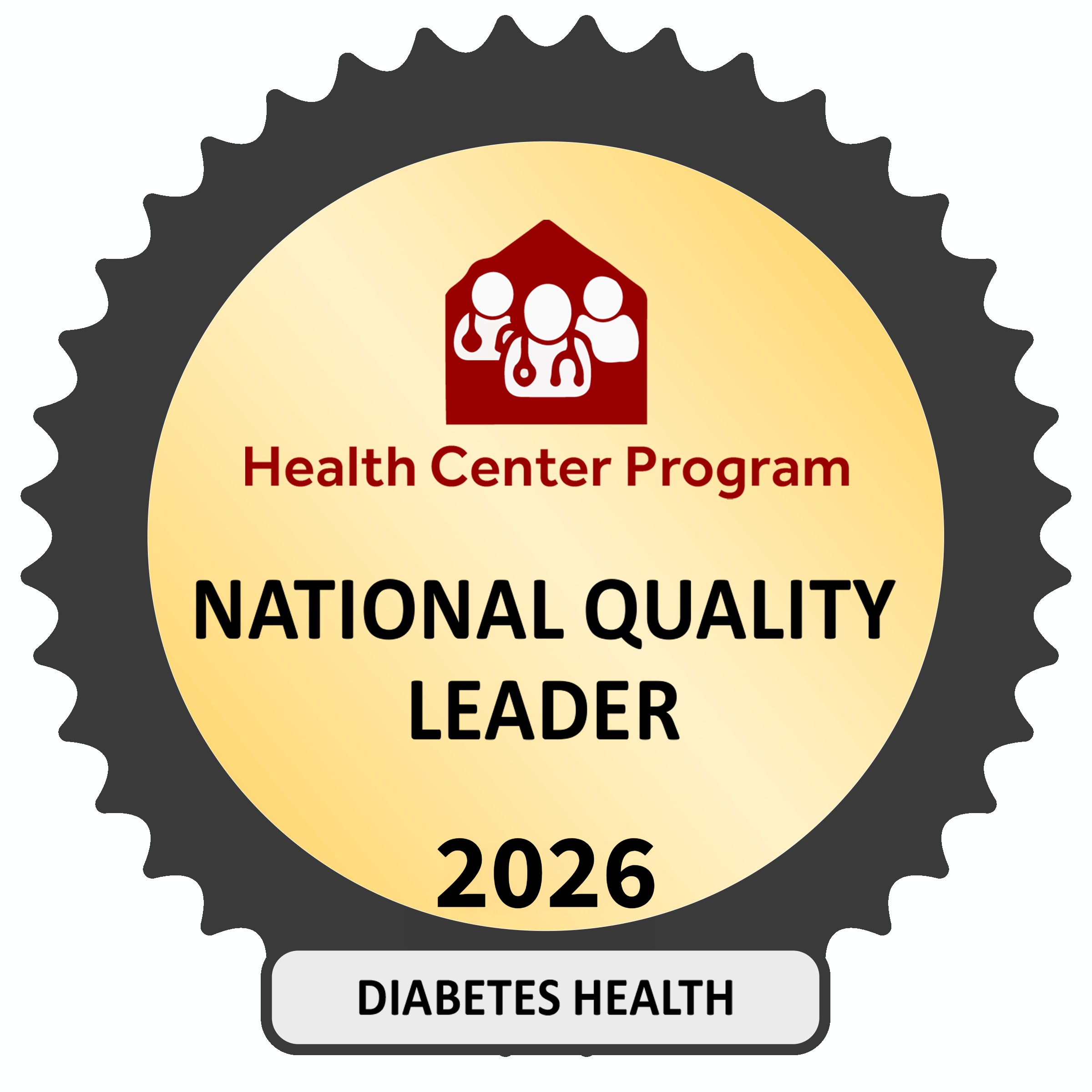 National Quality Leader Diabetes Health Badge