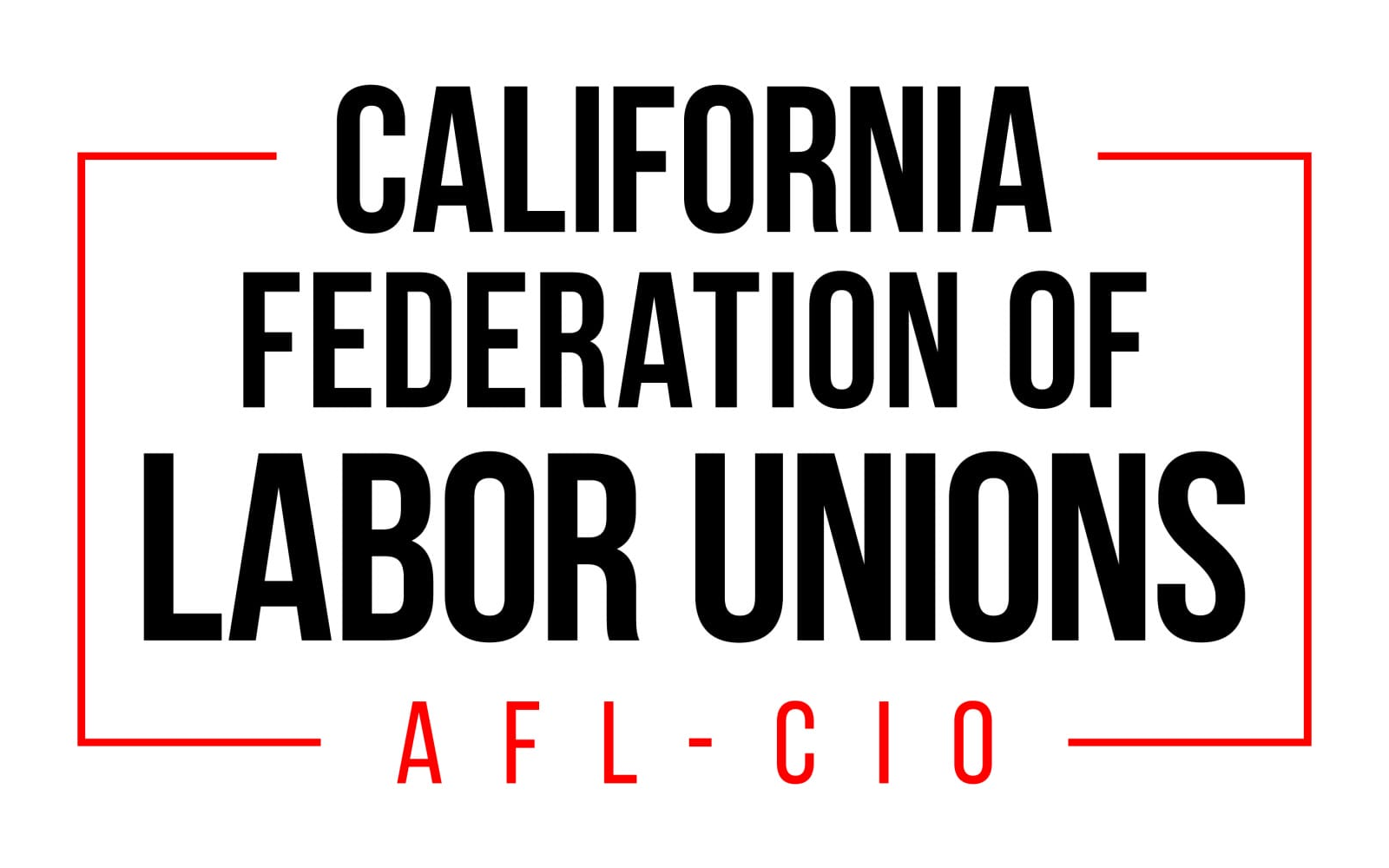 California Federation of Unions AFL-CIO Logo