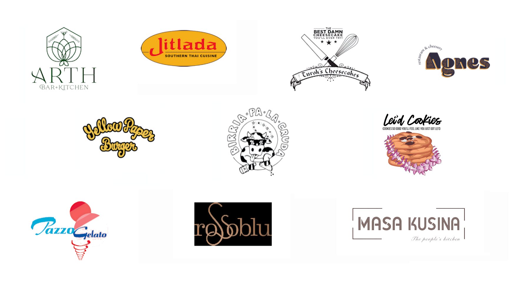 Restaurants participating in Movable Feast 2026