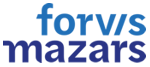 Forvis Mazars logo to support St. John's
