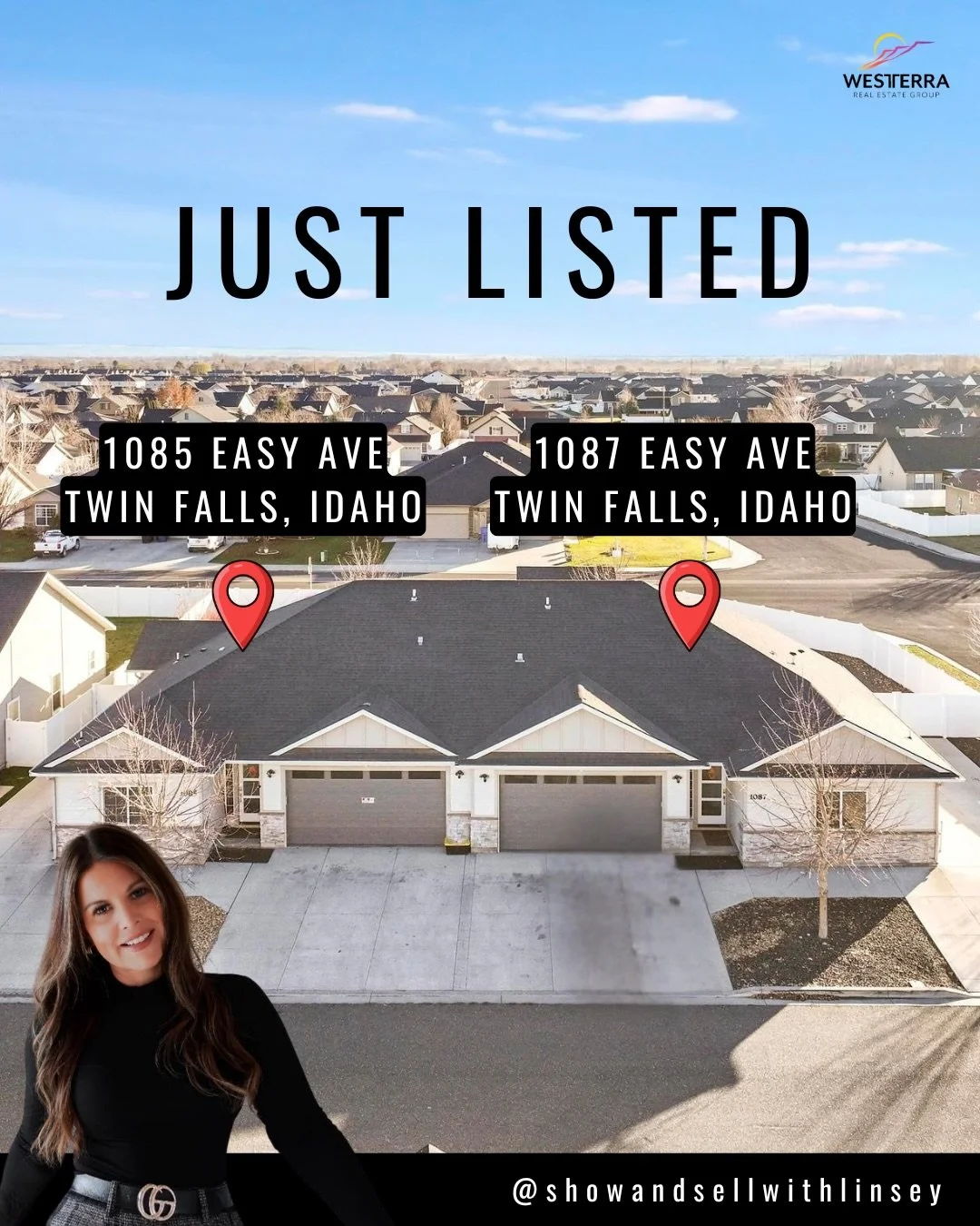 ✨Just Listed! Not 1, but 2 townhomes&hellip; 1085 &amp; 1087 Easy Avenue in Twin Falls, Idaho!

Priced at $450K each!

CALLING INVESTORS!! These tenant-occupied, turn-key 3-bed, 3-bath townhouse in North Twin Falls are the perfect addition to your re