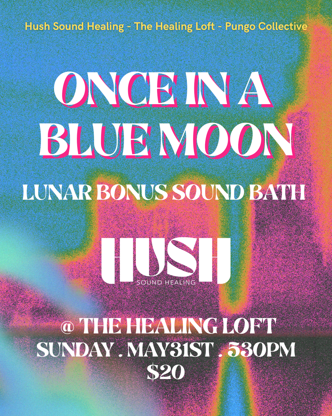 Once In A Blue Moon: A Lunar Bonus Sound Bath