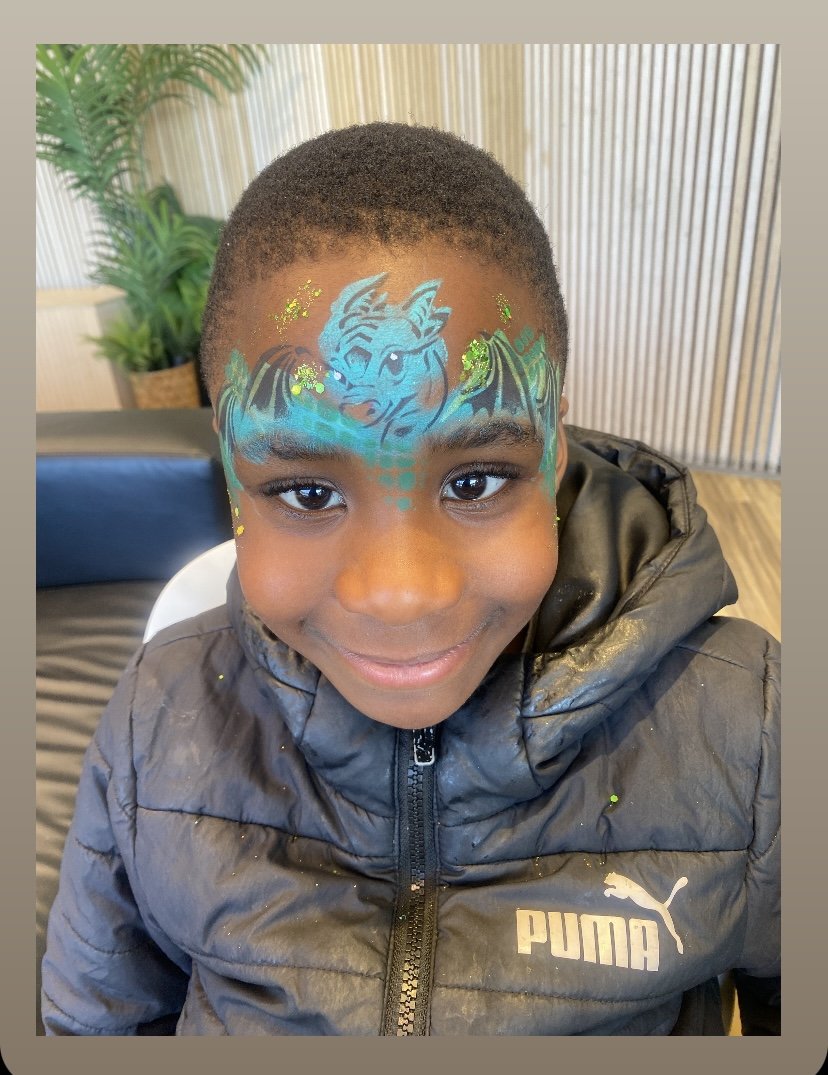 Face painter Selsdon