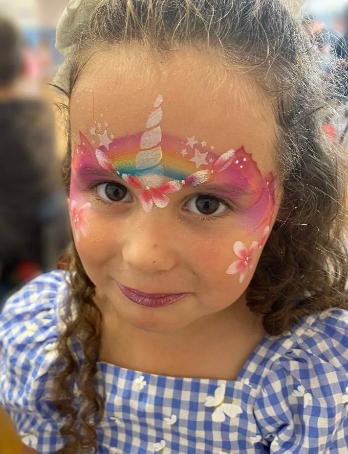 face painting artist Westminster birthday party