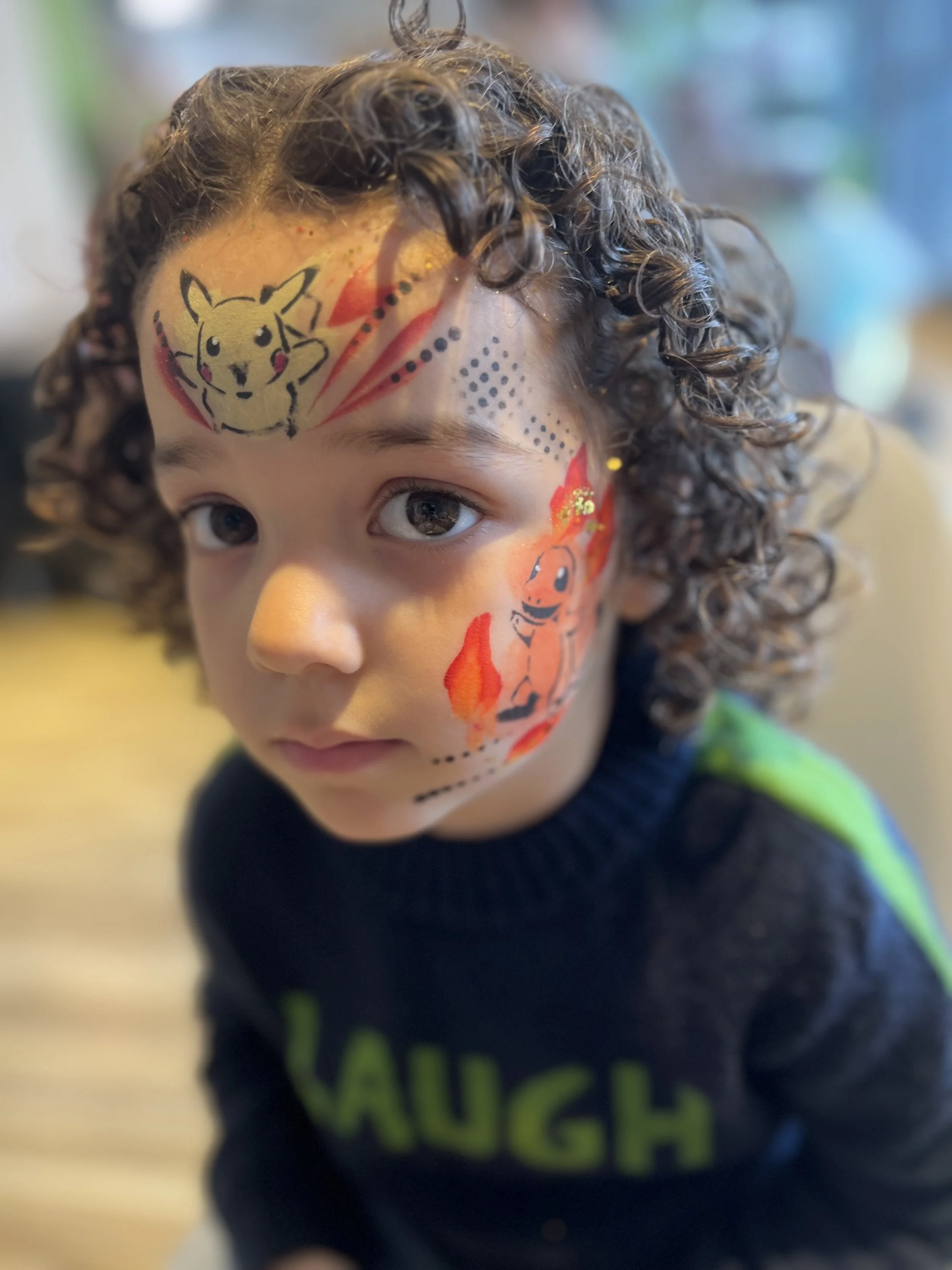 “Professional face painting for kids’ parties in Chelsea”