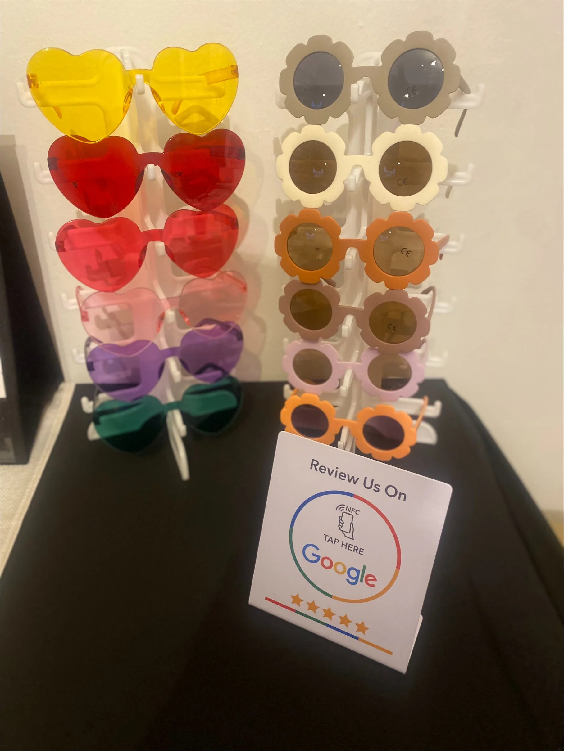 "Hands-on craft table at a local community event"