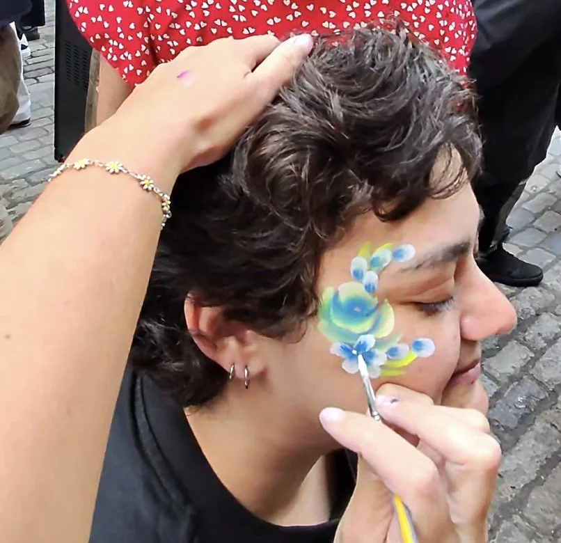 Face painting for adults in London